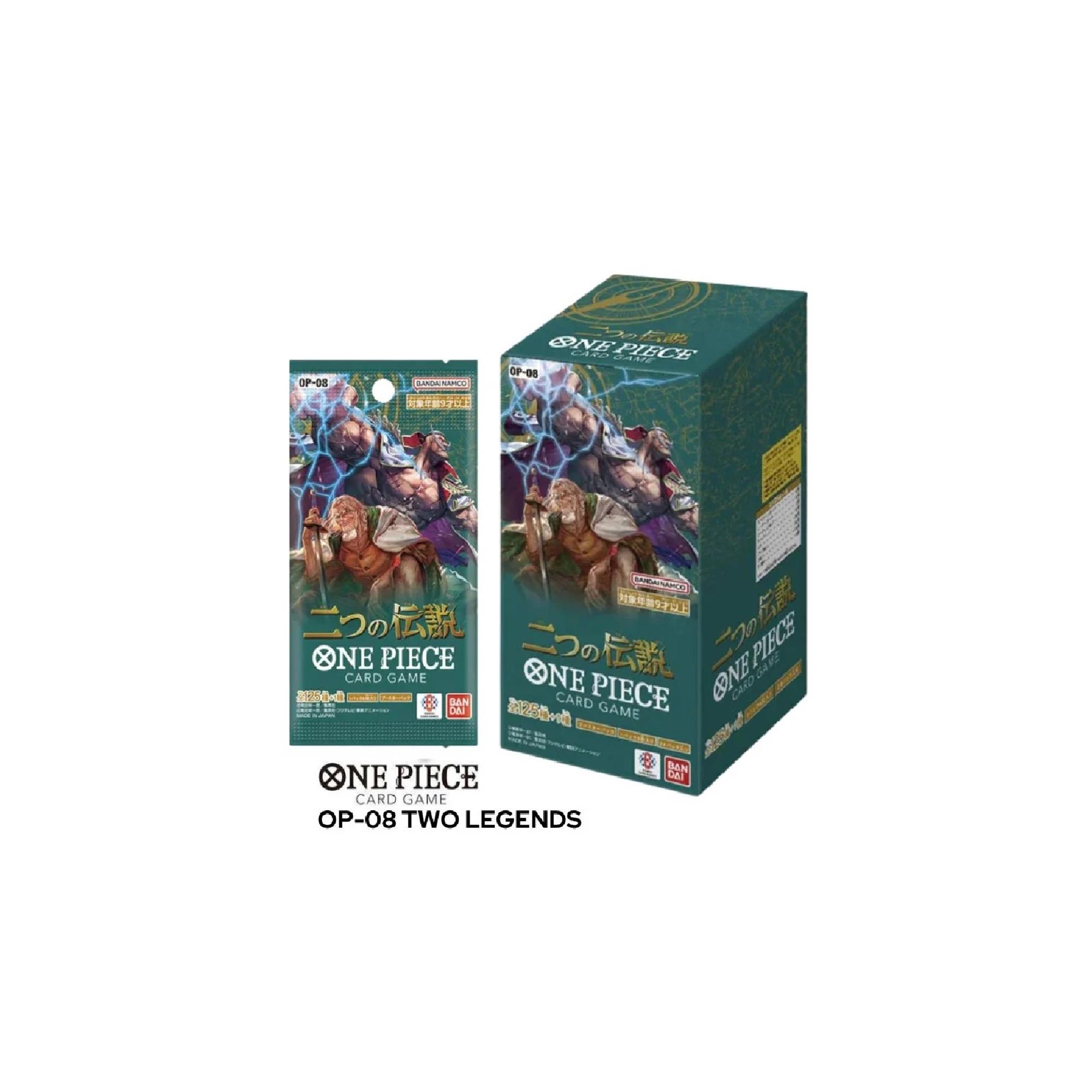 One Piece Two Legends Booster Box (japanisch) OP08