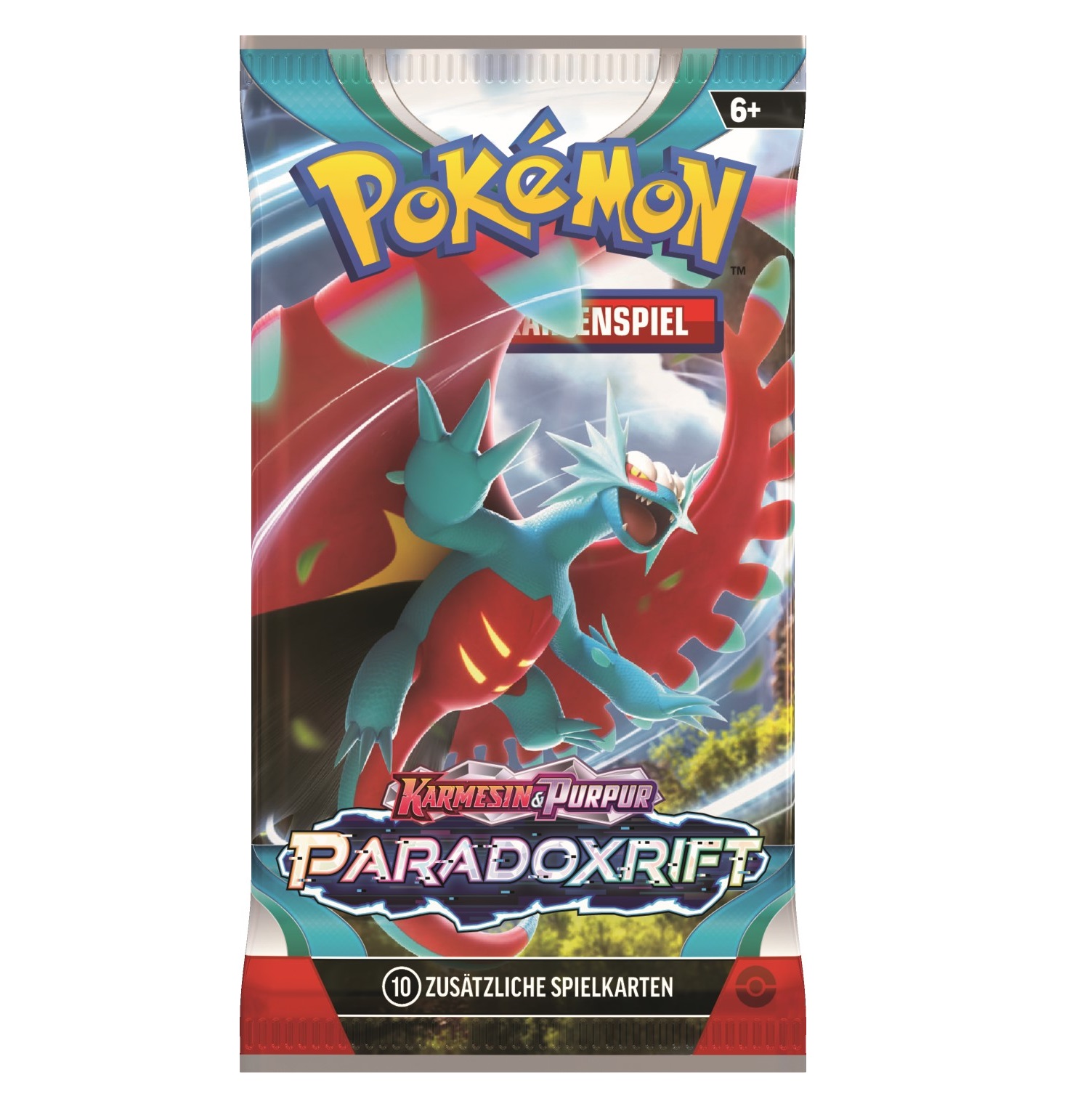 Pokemon KP04 Paradoxrift Einzel Booster (Deutsch)