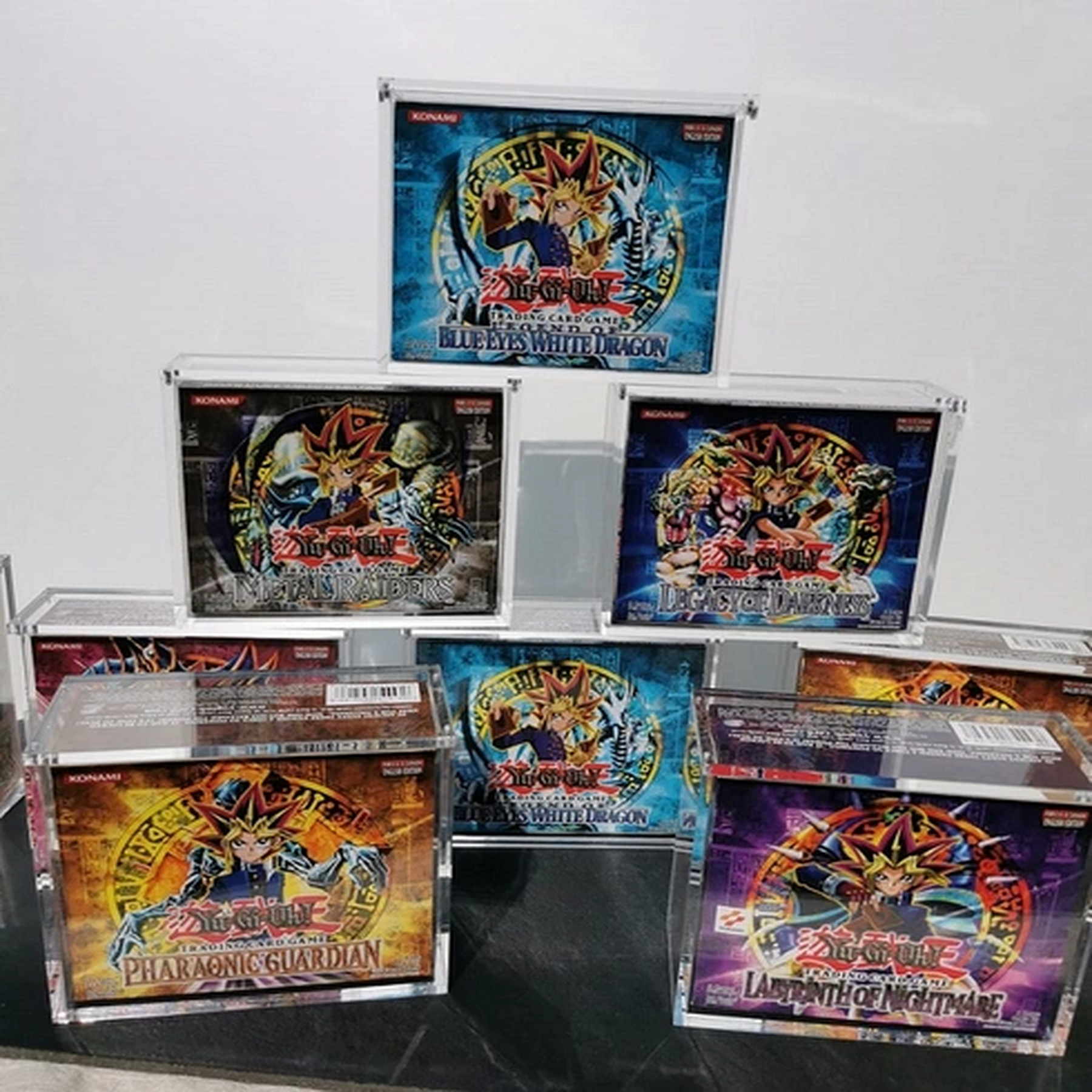 Acrylcase mit Magneten für Yu-Gi-Oh 25.Anniv. Display