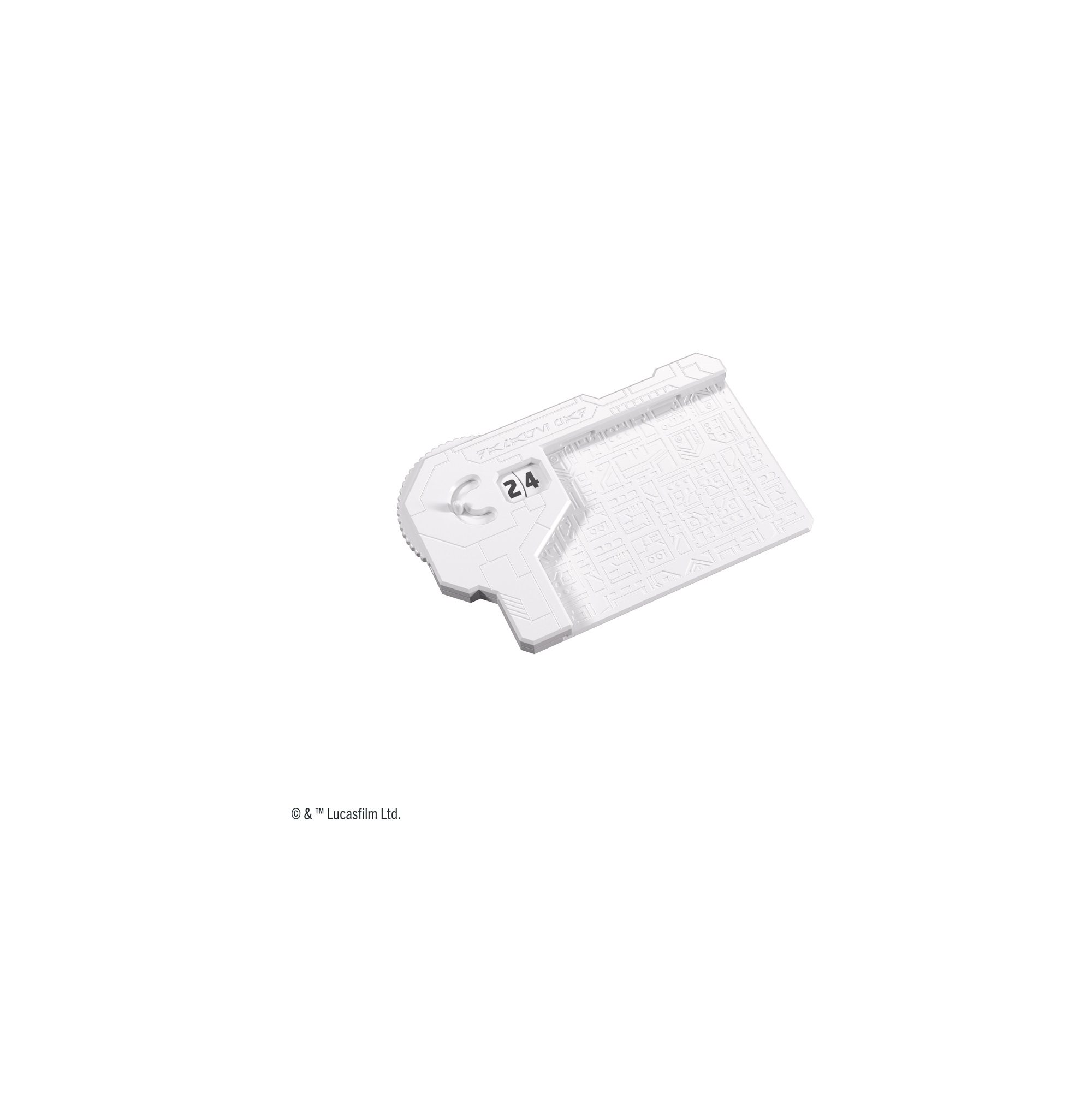 Star Wars Unlimited Damage Pad - Weiss