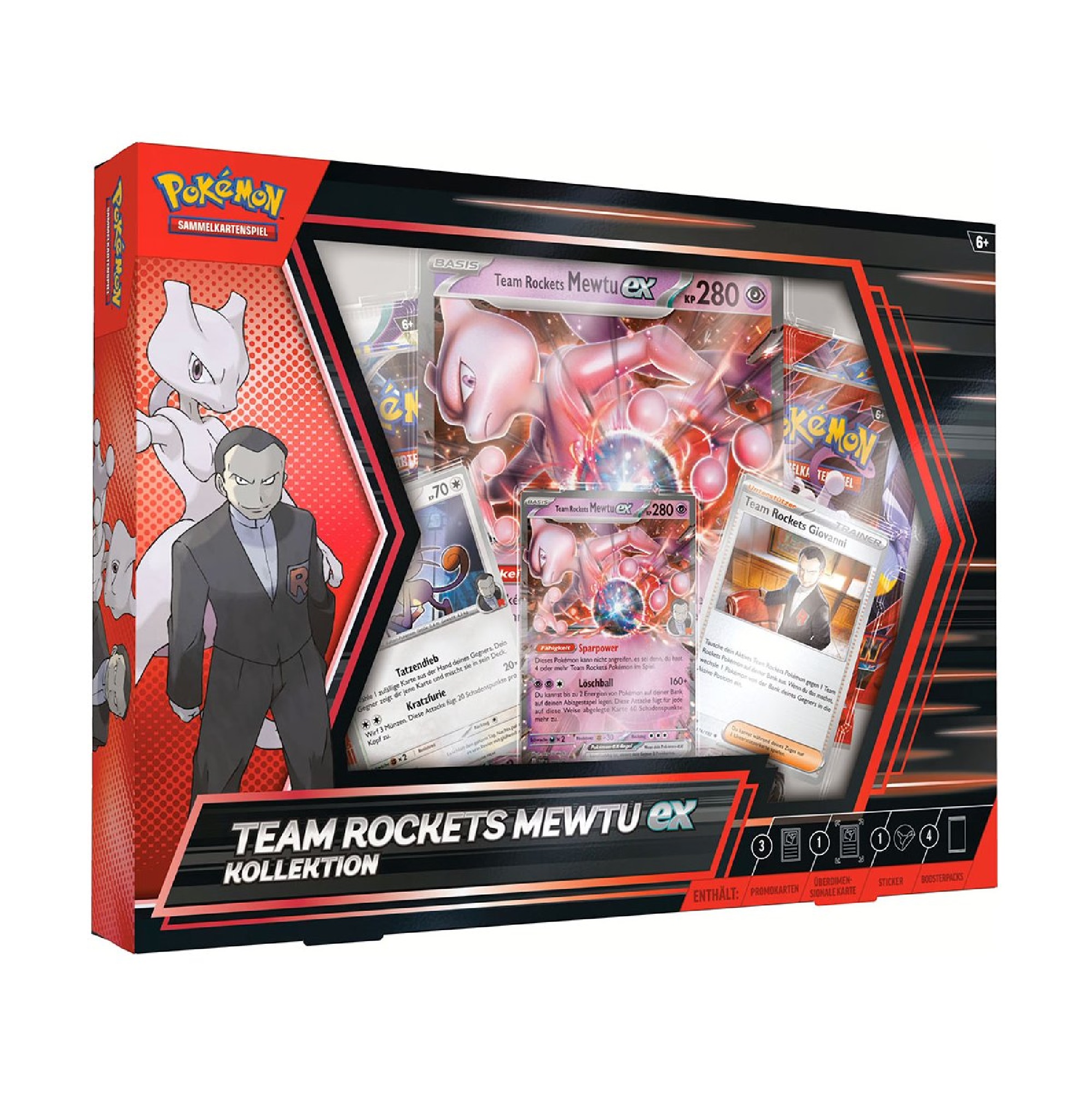 Team Rockets Mewtu-ex Kollektion (Deutsch)