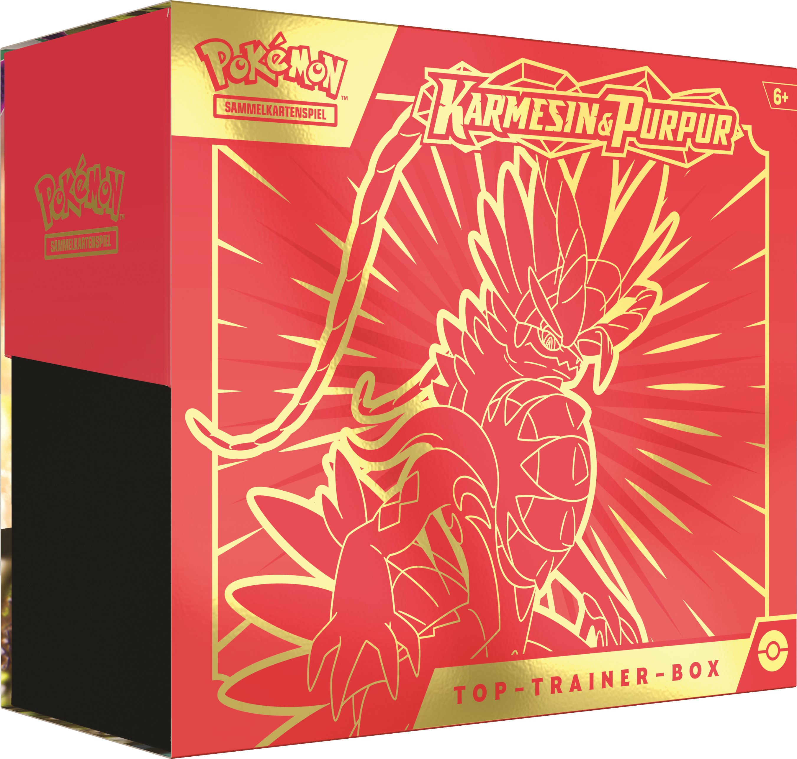 Pokemon KP01 Top Trainer Box Deutsch Koraidon oder Miraidon