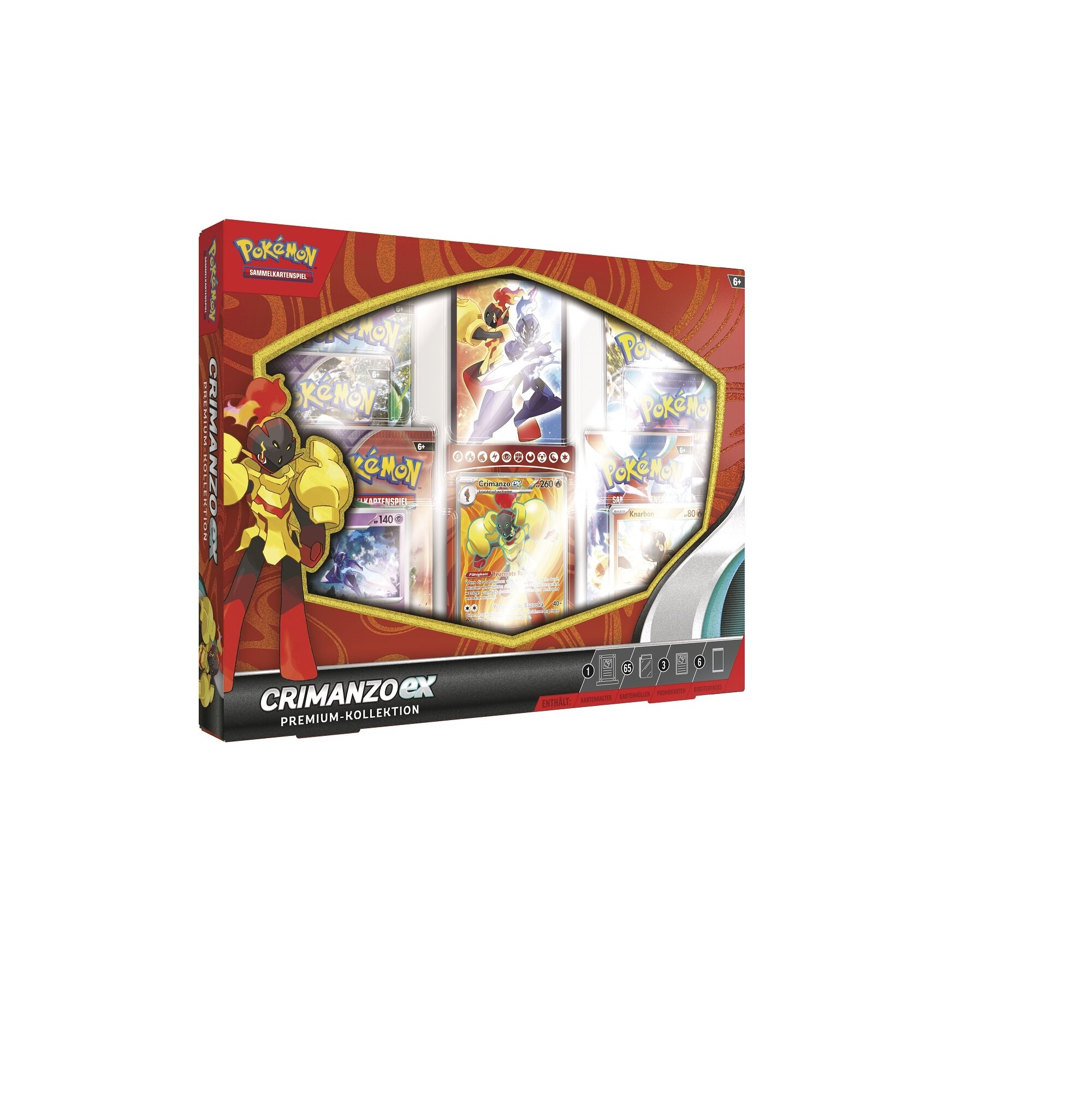 Pokemon Crimanzo EX Premium-Kollektion - Deutsch
