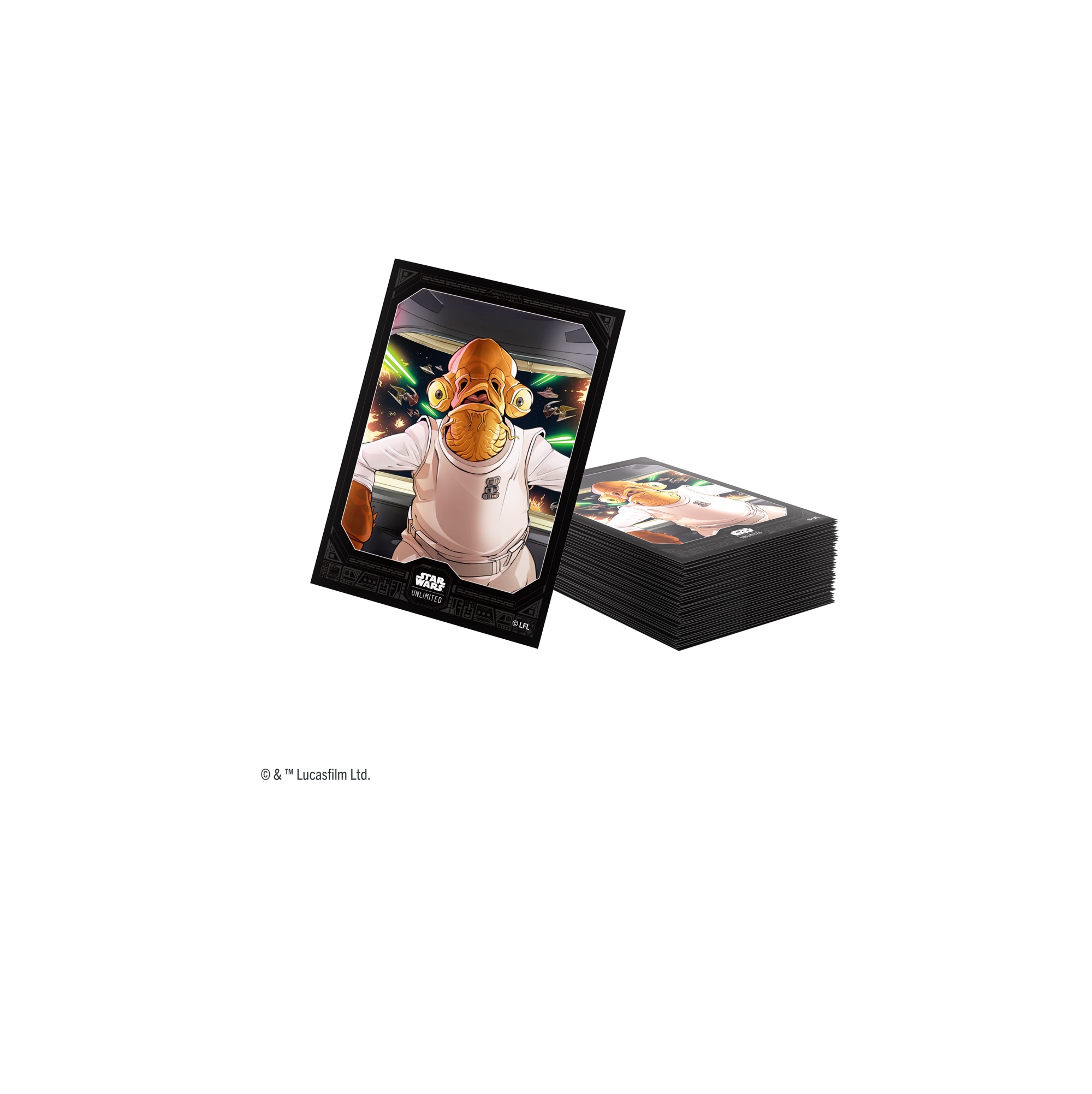 Star Wars Unlimited Art Sleeves - Admiral Ackbar