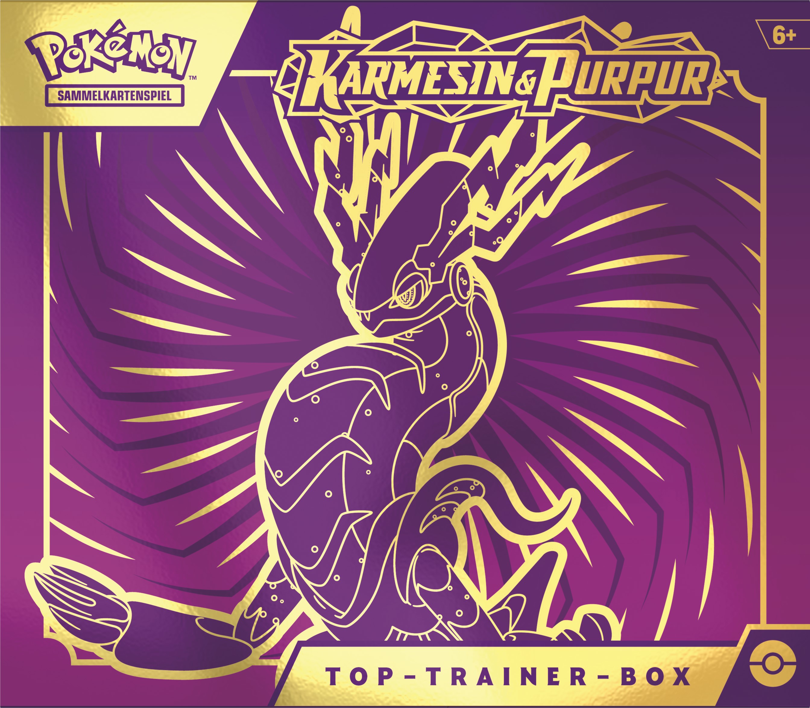 Pokemon KP01 Top Trainer Box Deutsch Koraidon oder Miraidon