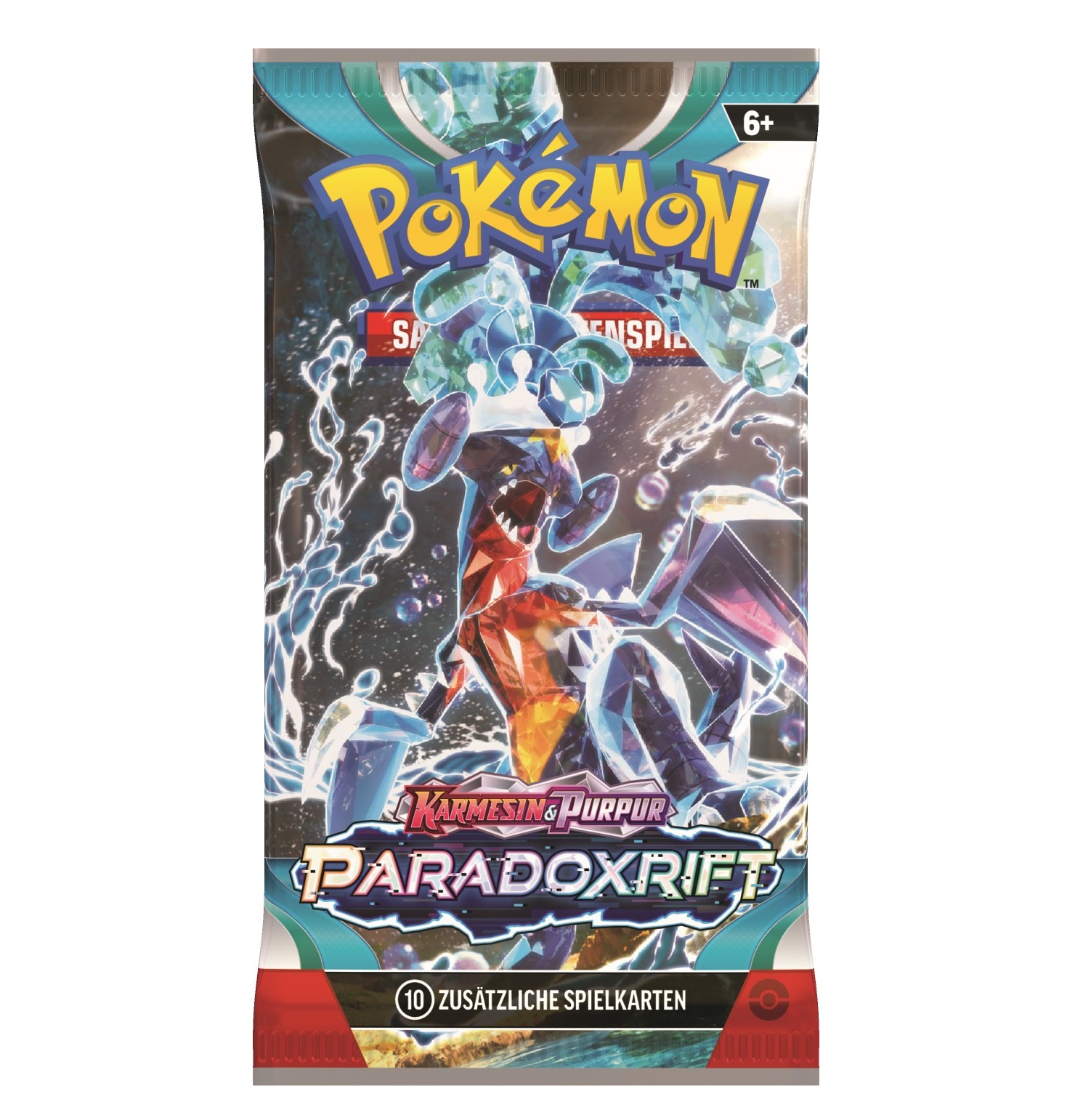 Pokemon KP04 Paradoxrift Einzel Booster (Deutsch)
