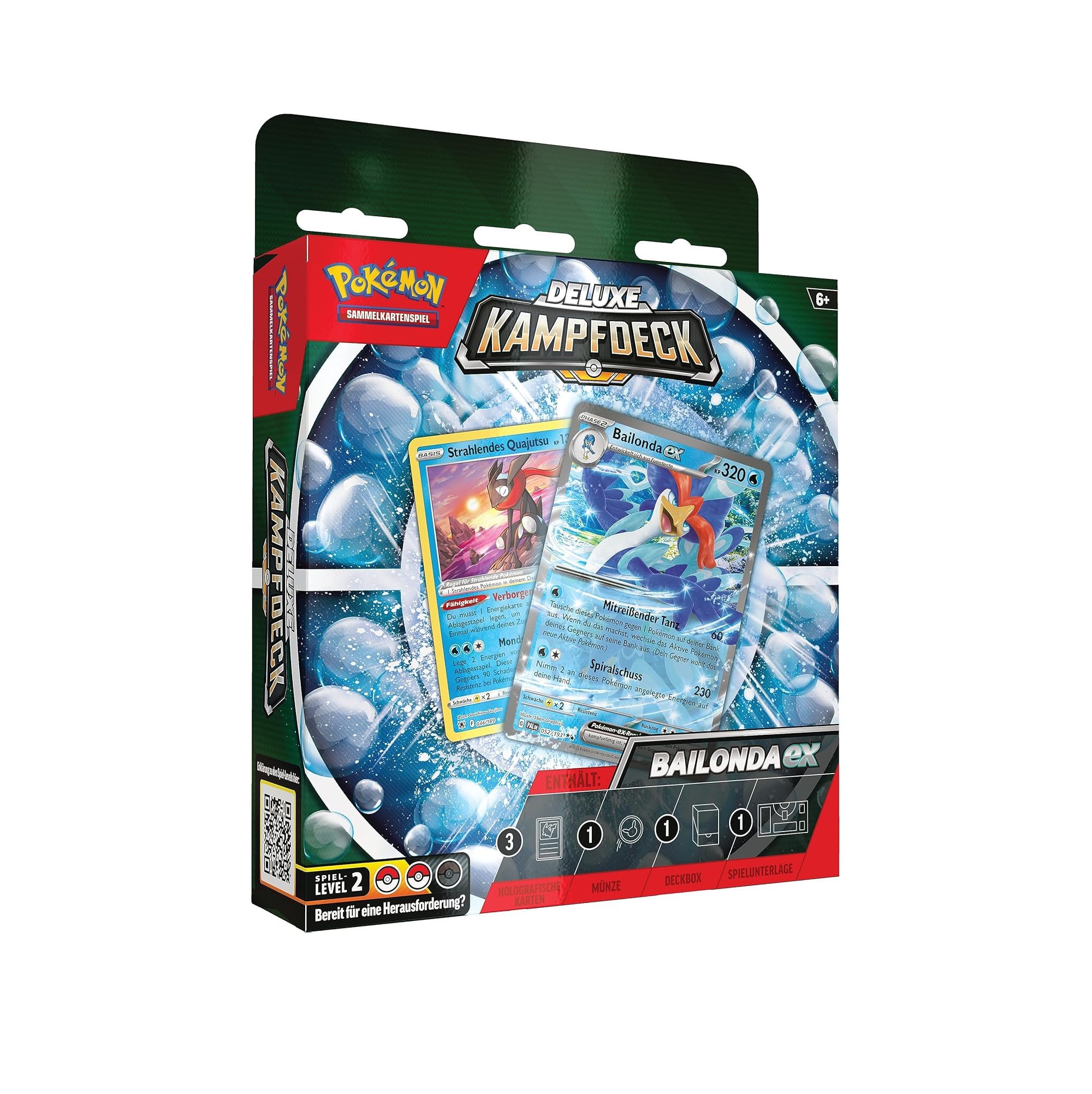 Pokemon Deluxe Kampf Deck - Bailonda ex oder Maskagato ex (deutsch)