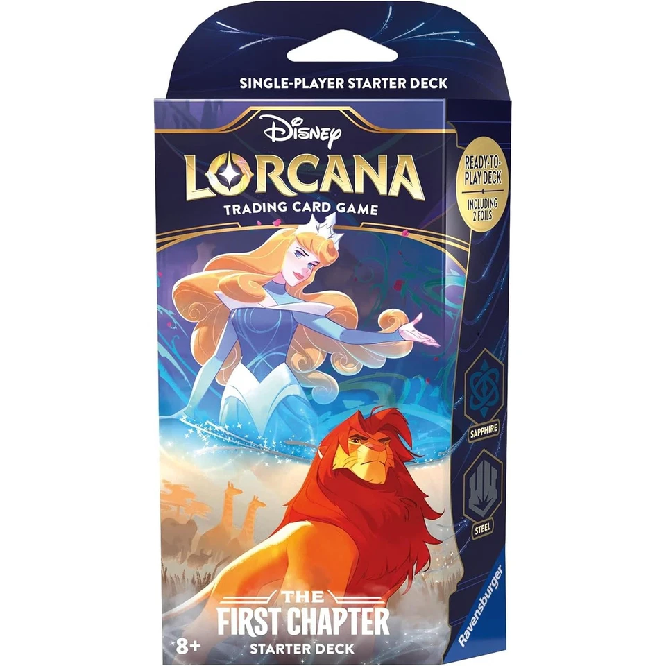 Das Erste Kapitel - Starter Deck Saphir und Stahl (Englisch)
