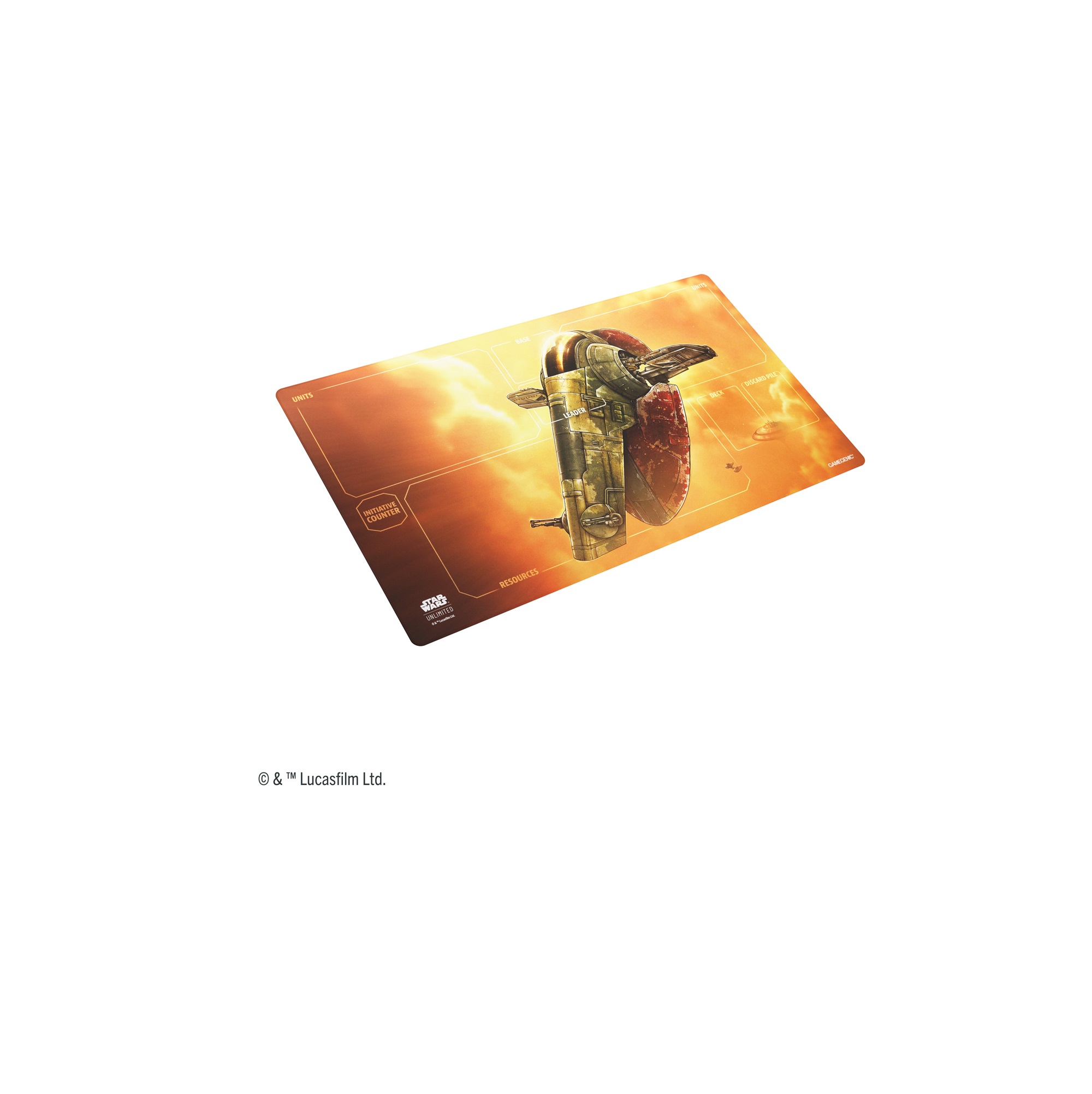 Star Wars Unlimited Game Mat - Fett's Firespray