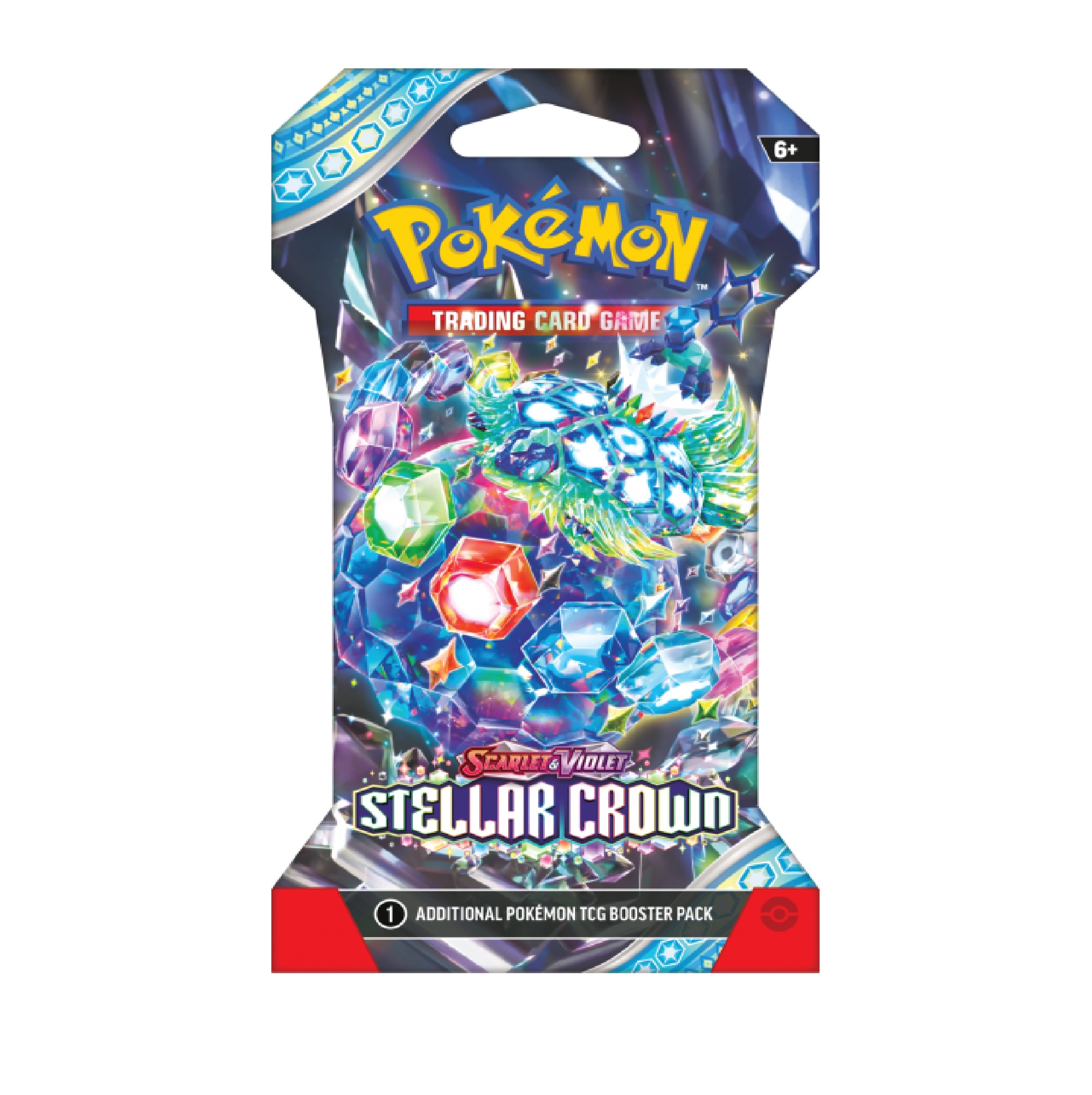 Pokemon SV07 Stellar Crown Sleeved Booster (Englisch)