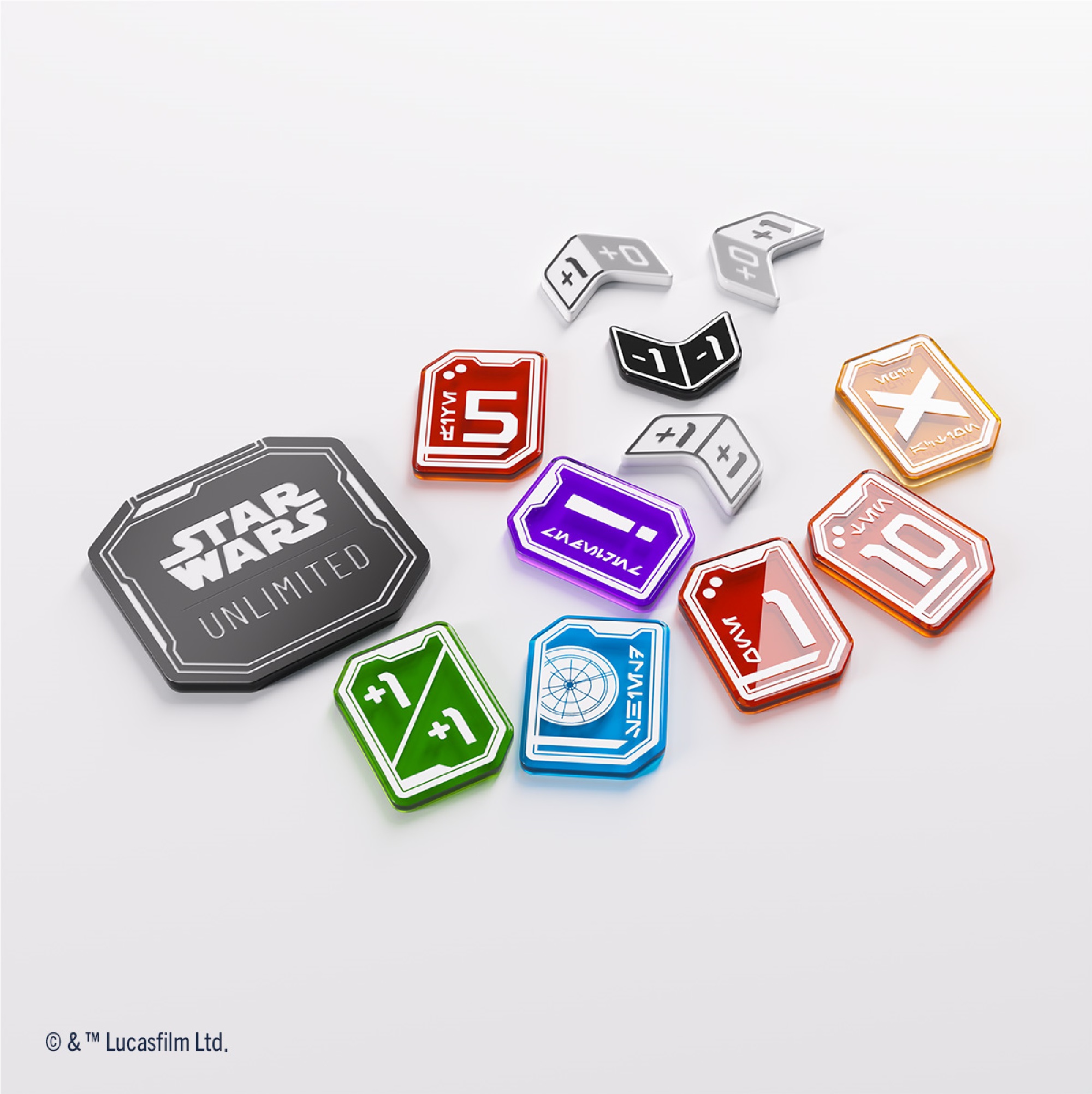 Gamegenic - Star Wars Unlimited Acrylic Tokens