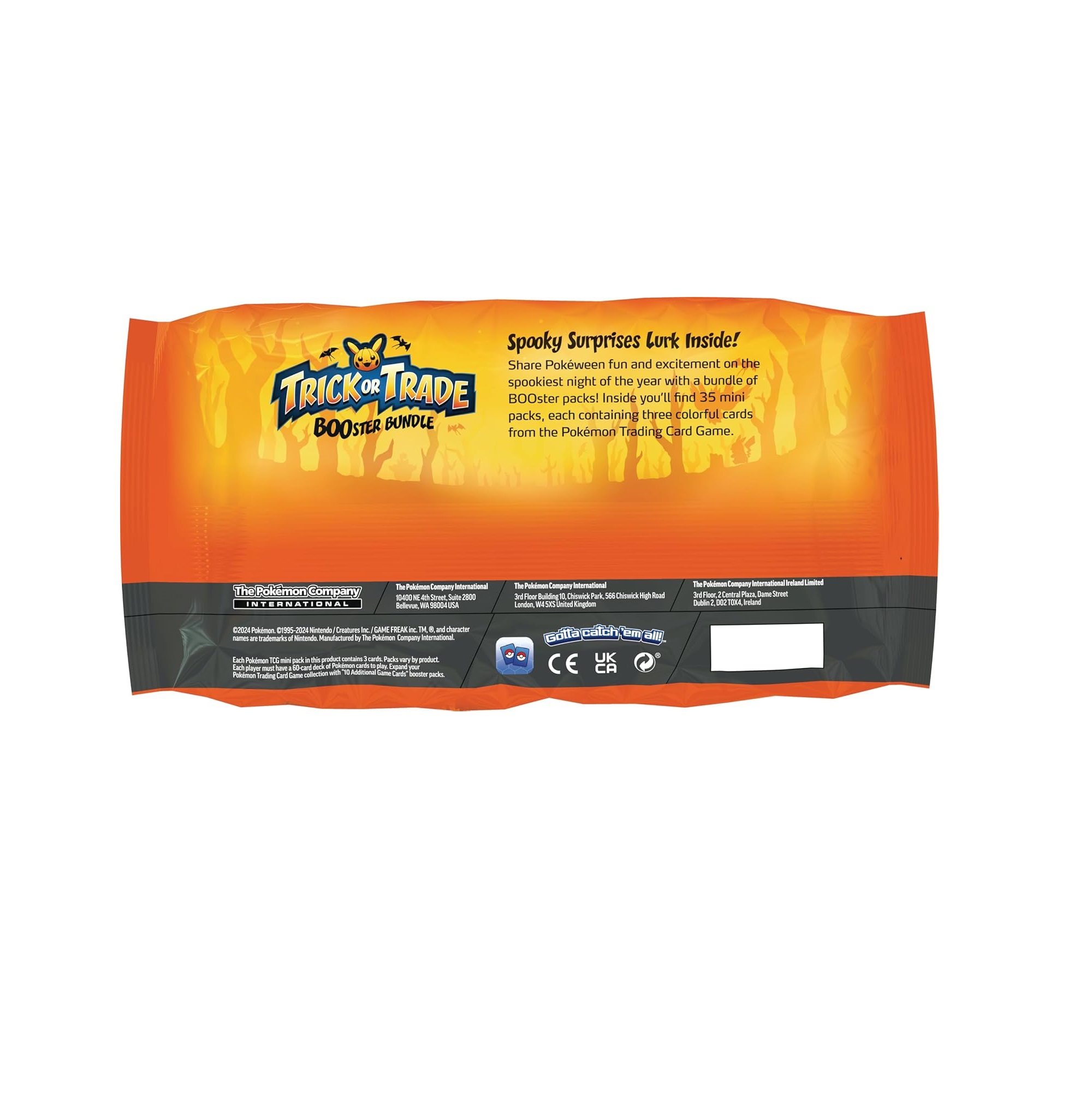 Pokemon Trick or Trade BOOster Display 2024 (35 Mini Packs) Englisch