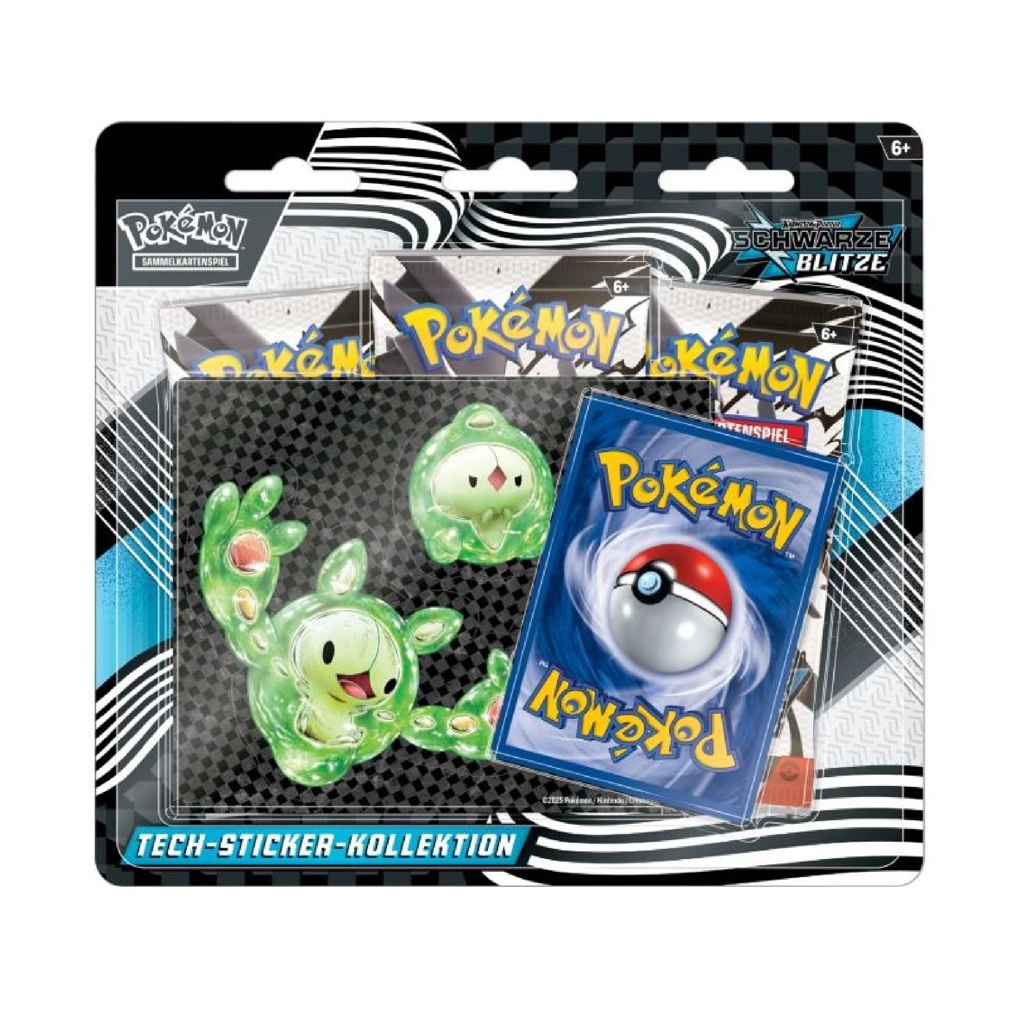 Pokemon KP10.5 Schwarze Blitze Zytomega Tech-Sticker Kollektion (Deutsch)