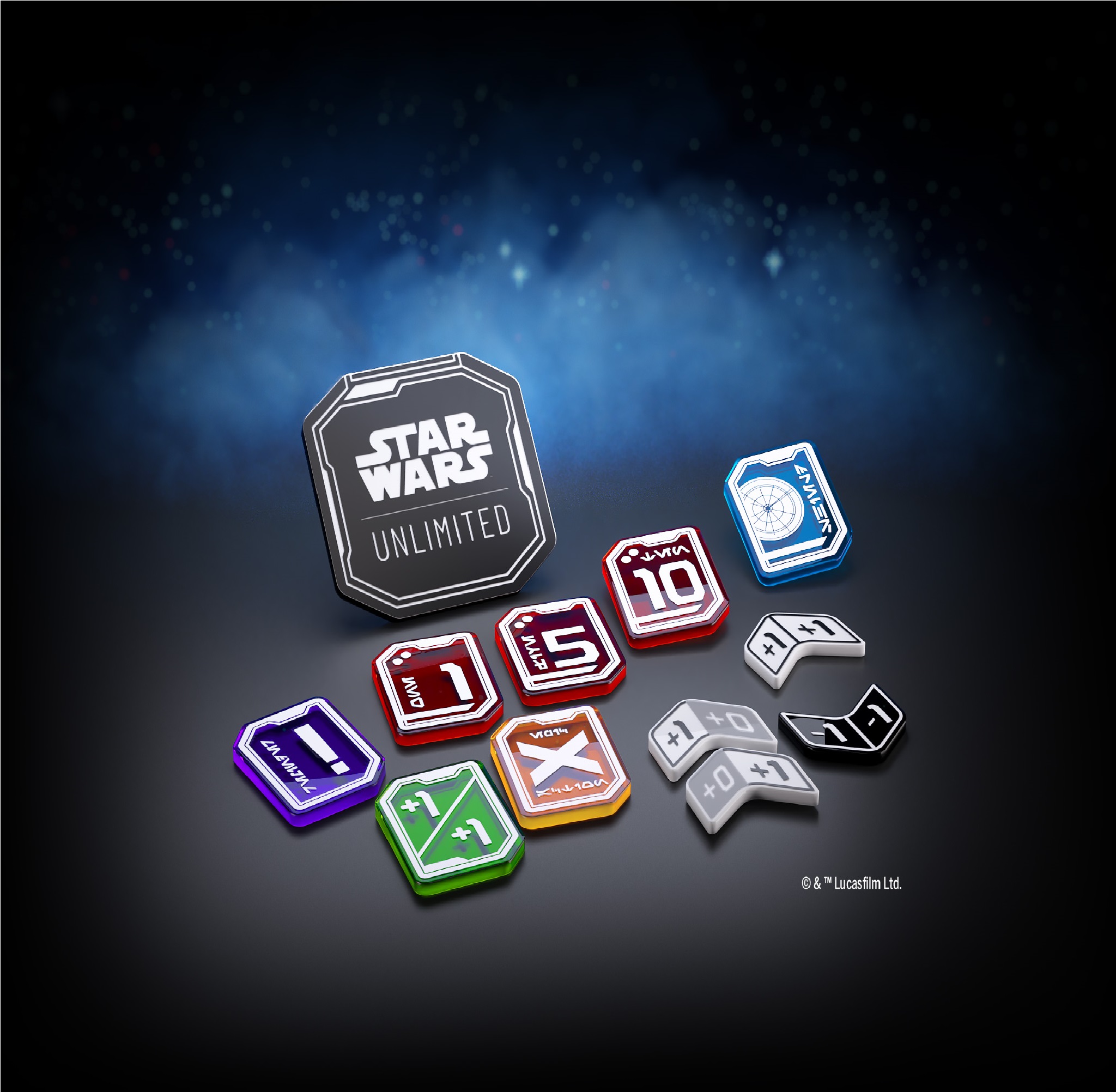 Gamegenic - Star Wars Unlimited Acrylic Tokens