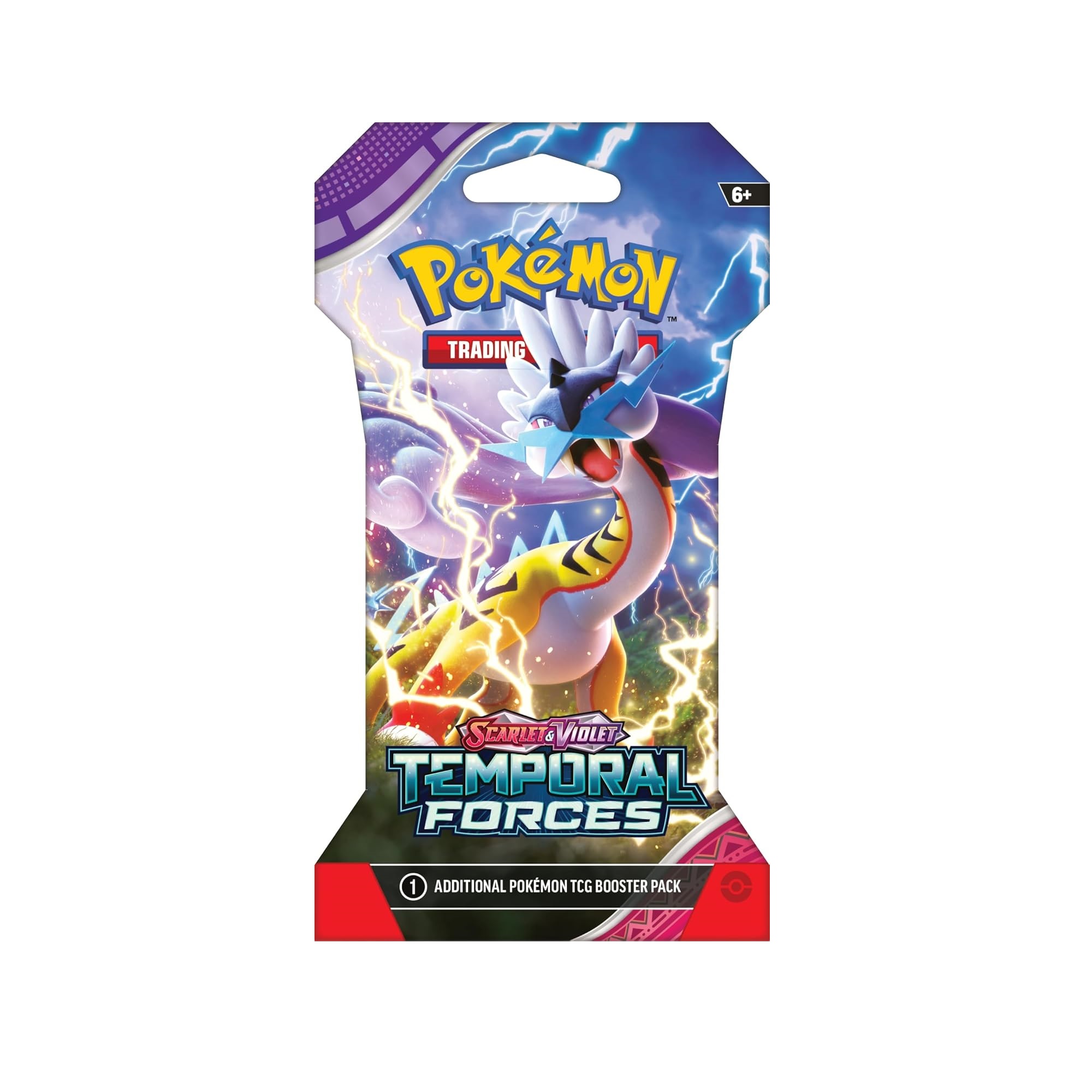 Pokemon Karmesin & Purpur - Gewalten der Zeit - Sleeved Booster (Englisch)