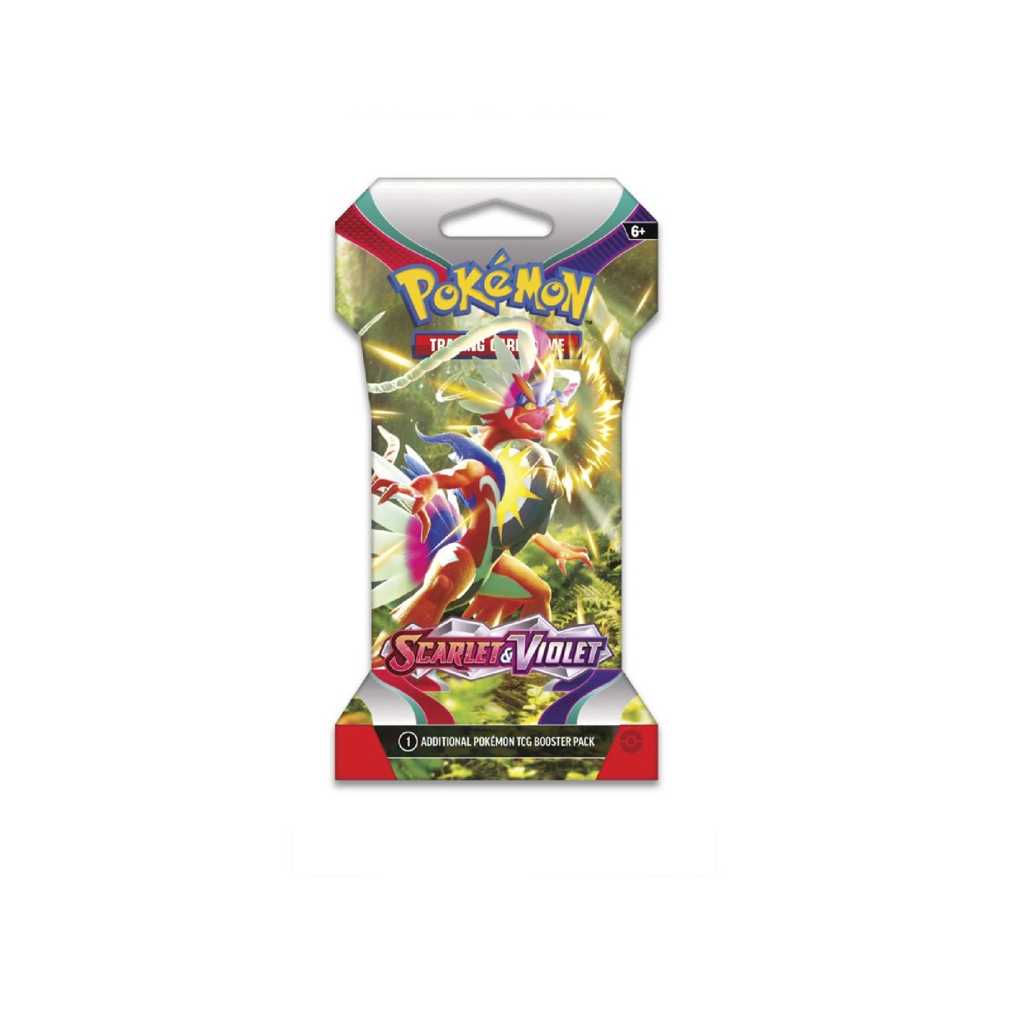 Pokemon Karmesin & Purpur - Sleeved Booster (Englisch)