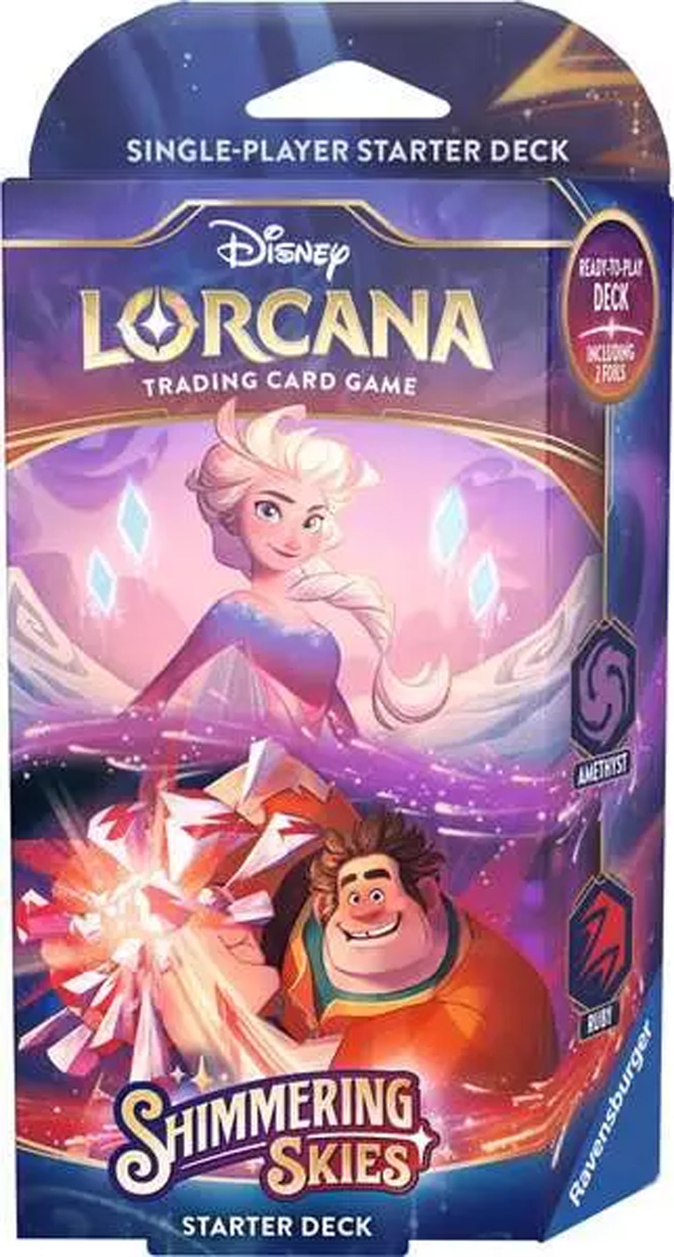 Himmelsleuchten - Starter Deck Amethyst und Rubin (Englisch)