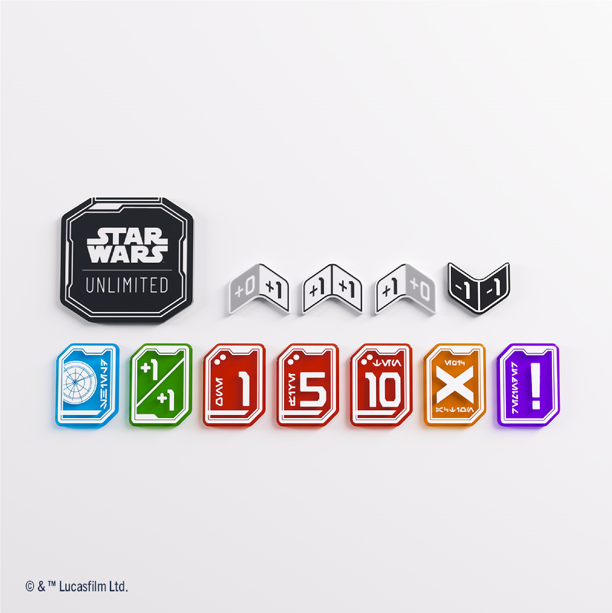 Gamegenic - Star Wars Unlimited Acrylic Tokens