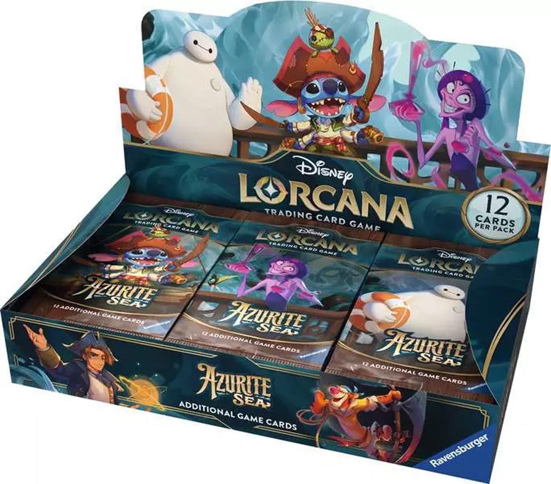 Azurblaues Meer -  Booster Display mit 24 Booster Packs (Englisch)
