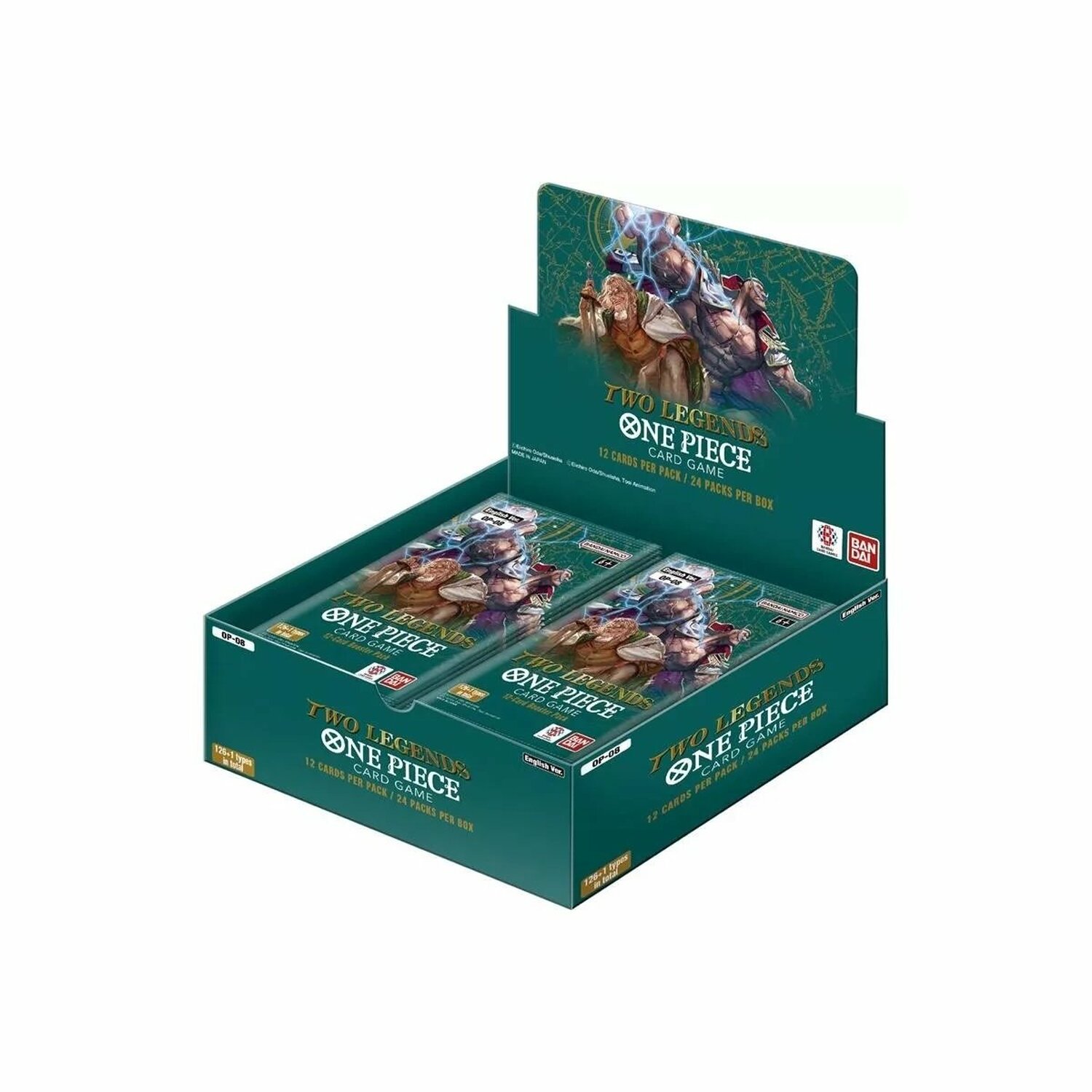 One Piece OP-08 Two Legends Display (24 Packs) Englisch