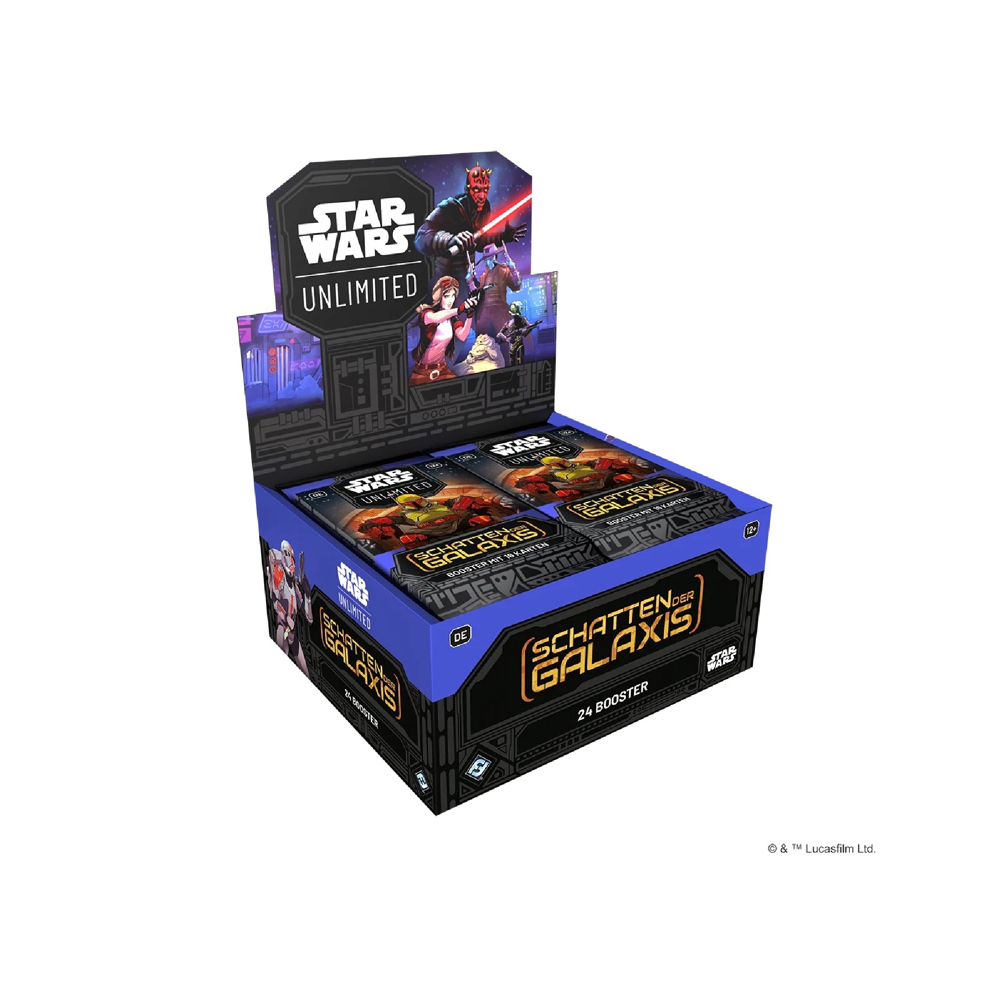 Star Wars Unlimited - Schatten der Galaxys Display (Deutsch)