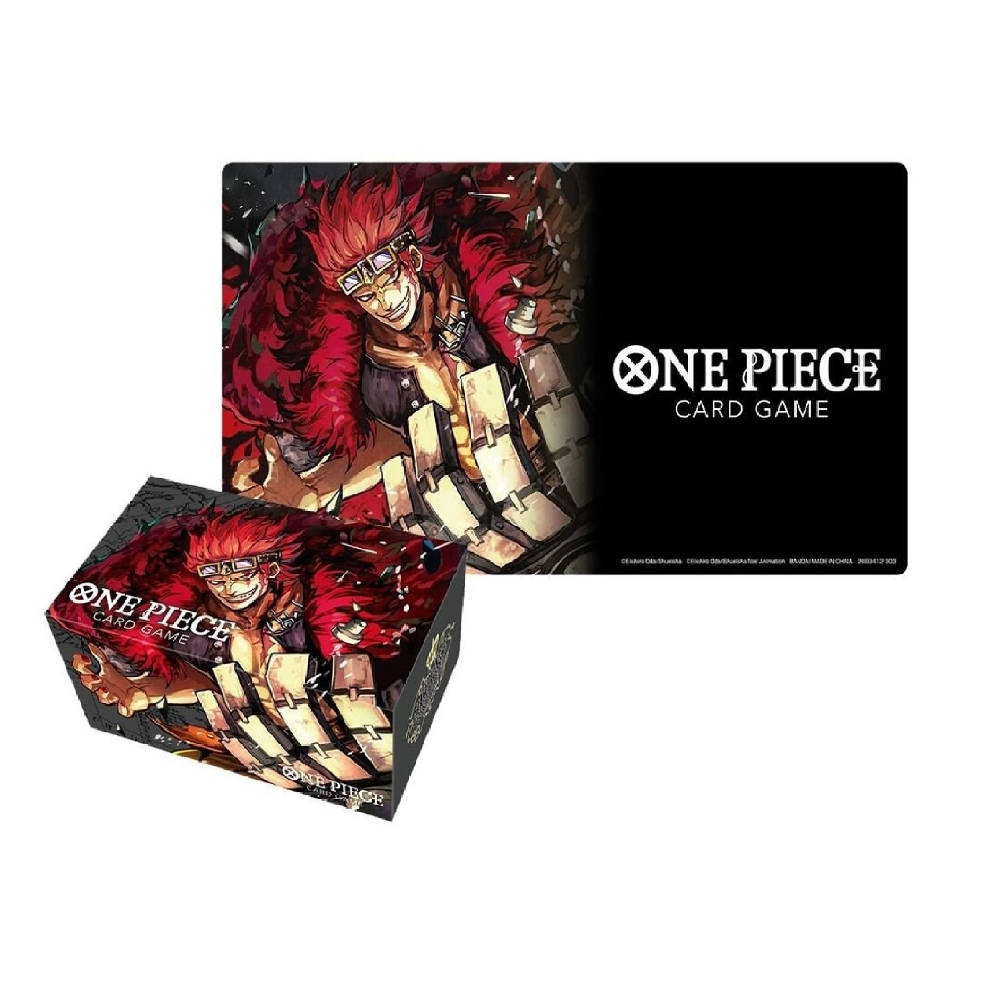 One Piece Card Game - Playmat and Storage Box Set - Eustass Captain Kid