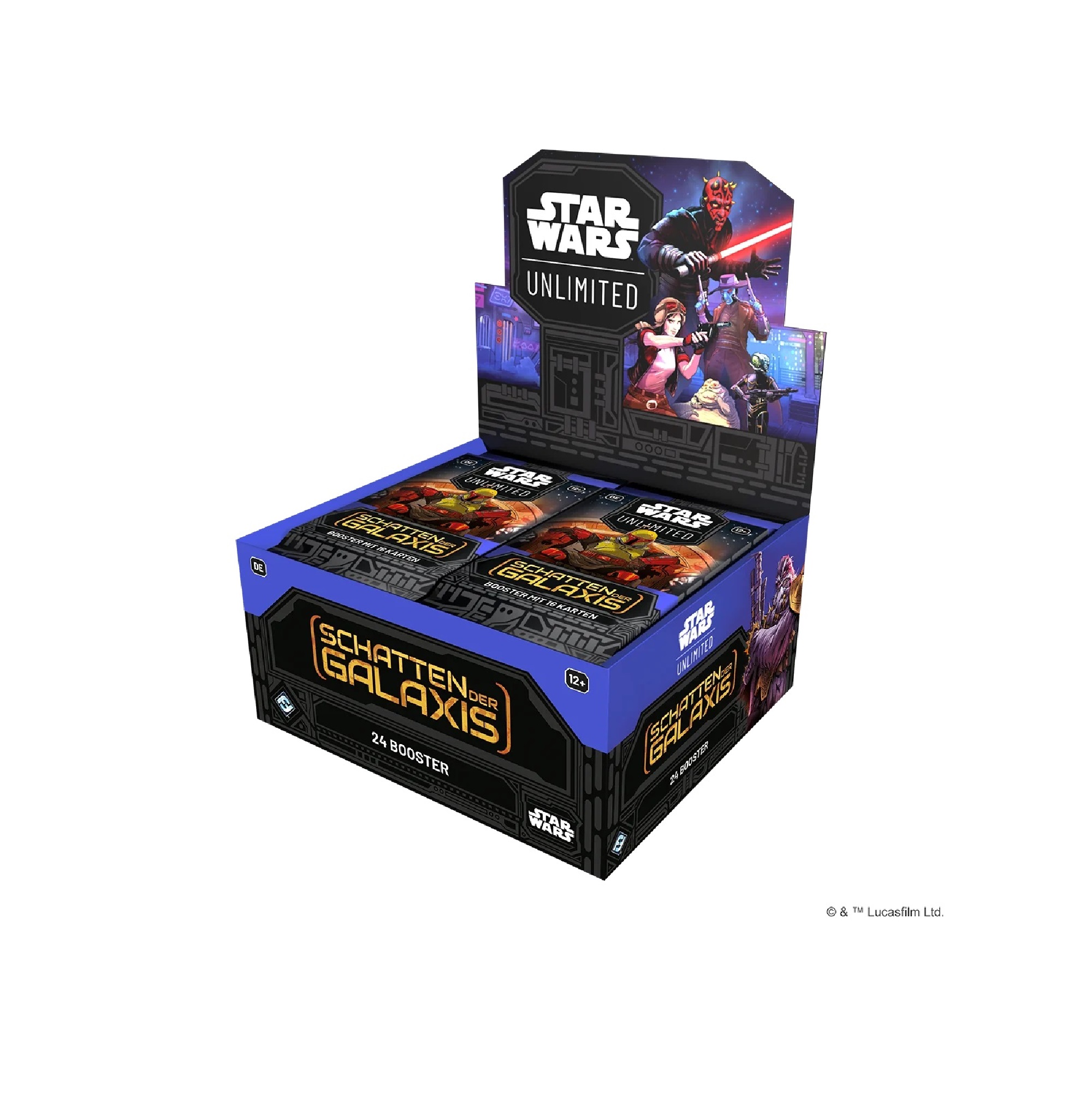 Star Wars Unlimited - Schatten der Galaxys Display (Deutsch)