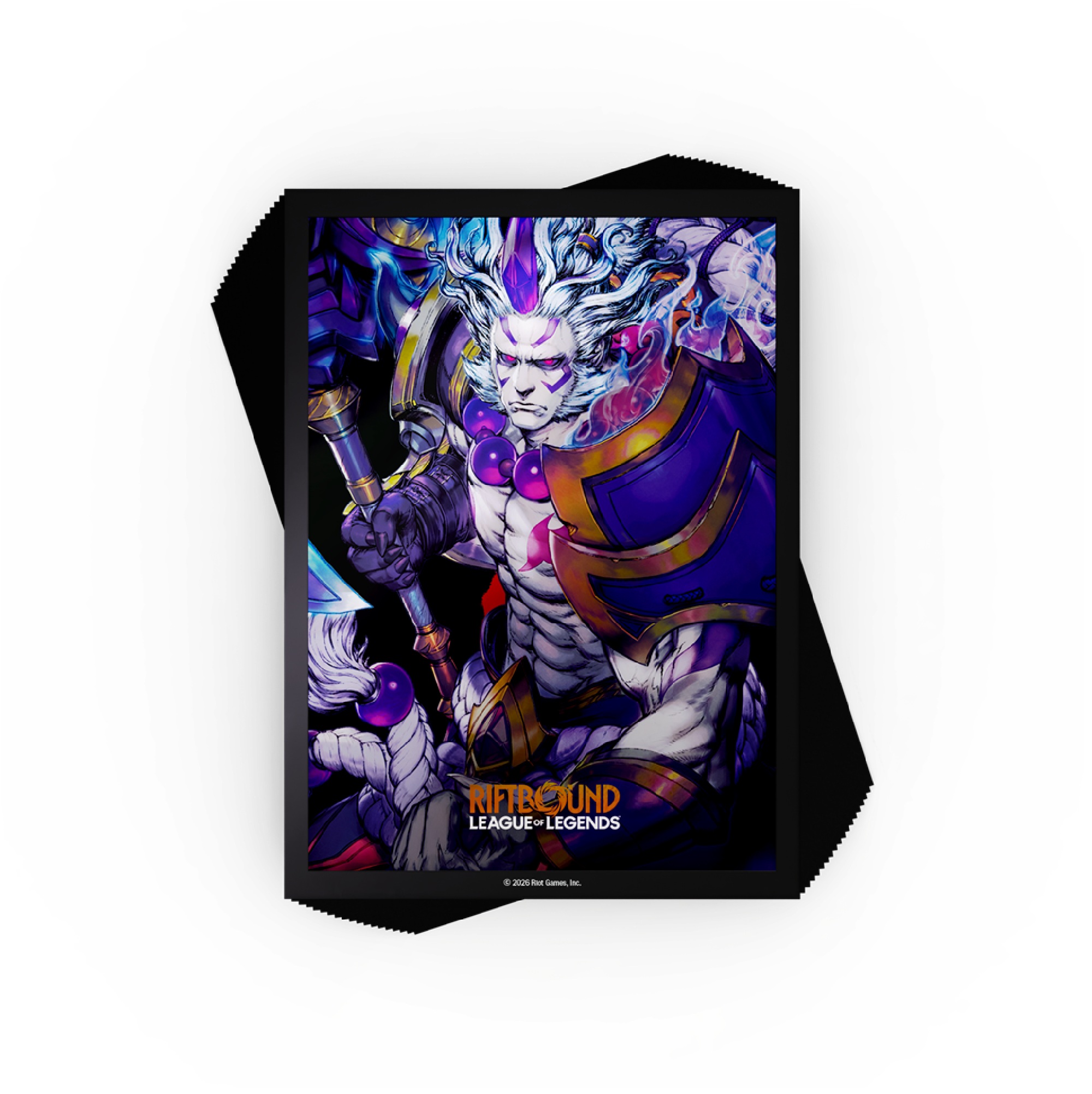 Riftbound League of Legends - Spiritforged - Spirit Blossom Darius Sleeves (100 Sleeves)