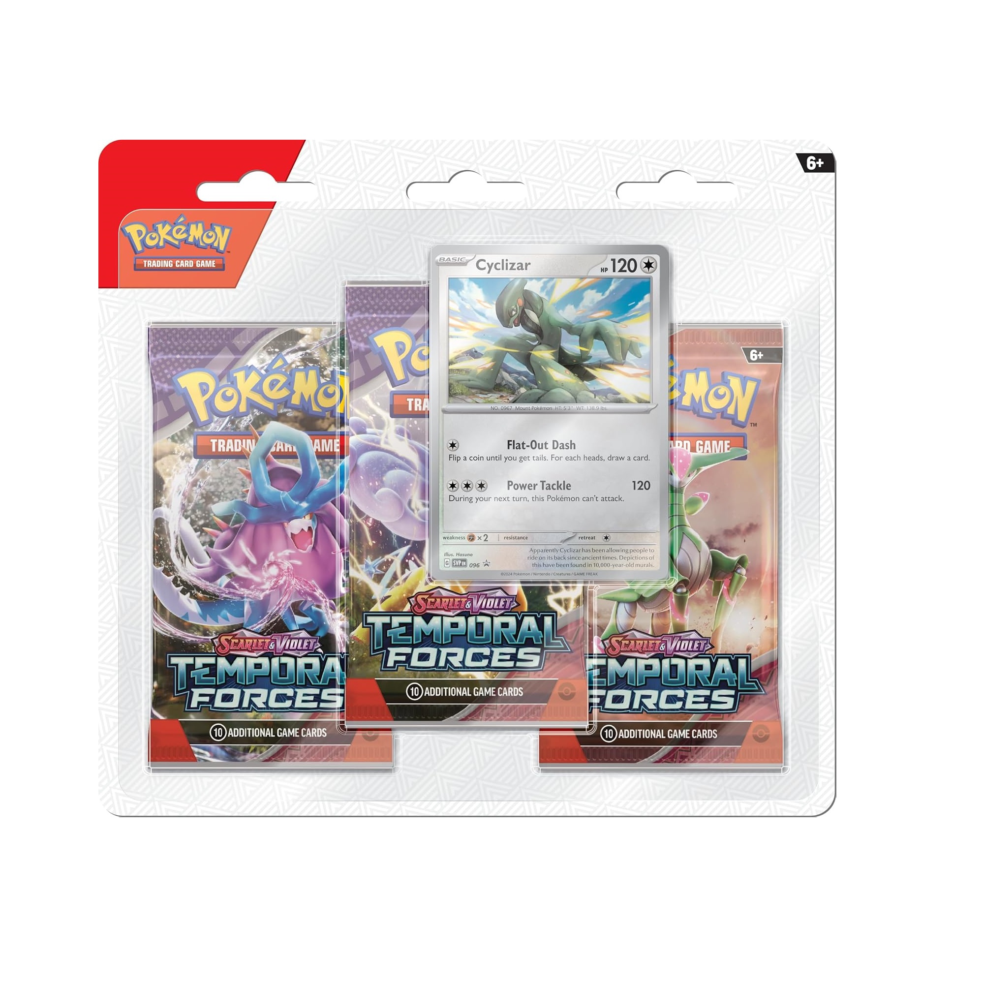 Pokemon KP05 Gewalten der Zeit 3er Blister (Englisch)