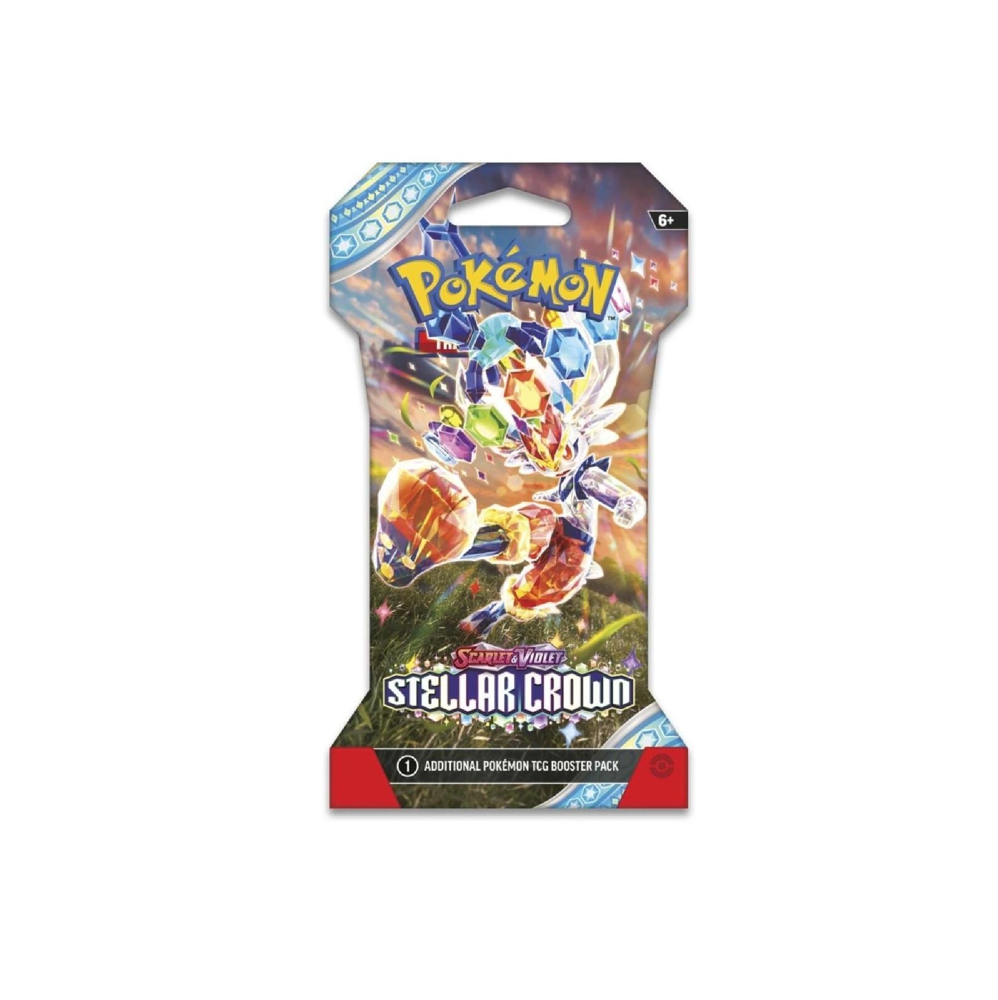 Pokemon SV07 Stellar Crown Sleeved Booster (Englisch)