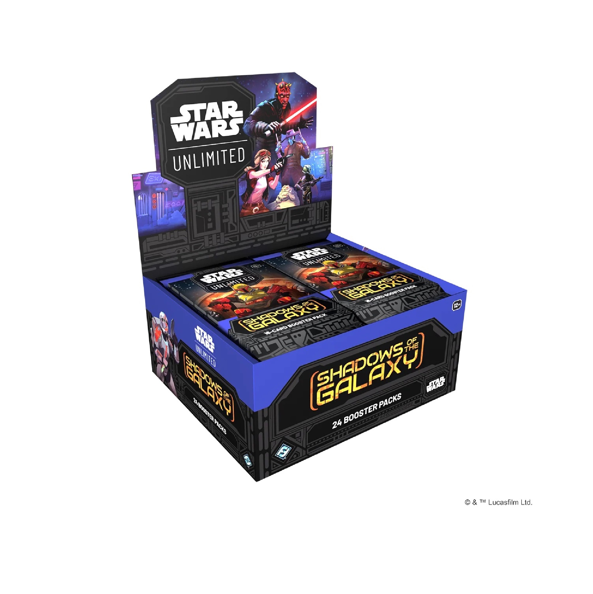 Star Wars Unlimited - Schatten der Galaxy Display (Englisch)