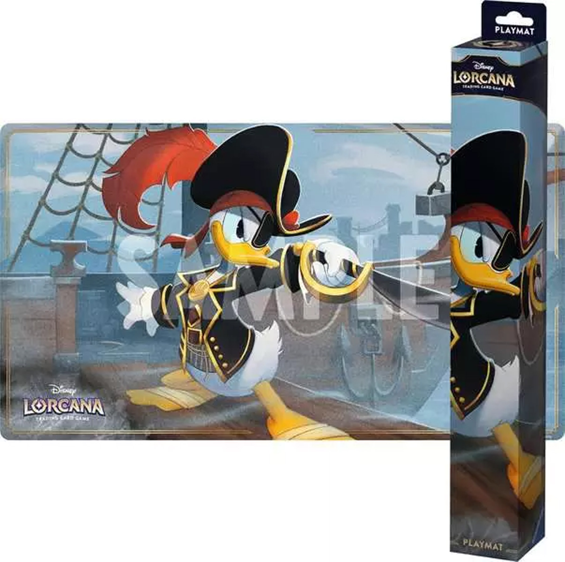 Azurblaues Meer - Spielmatte Donald Duck