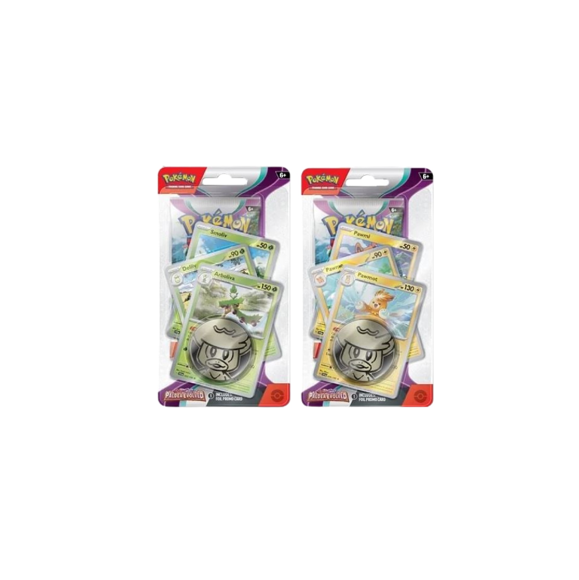 Pokemon SV02 Paldea Evolved Premium Checklane Blister (Englisch)