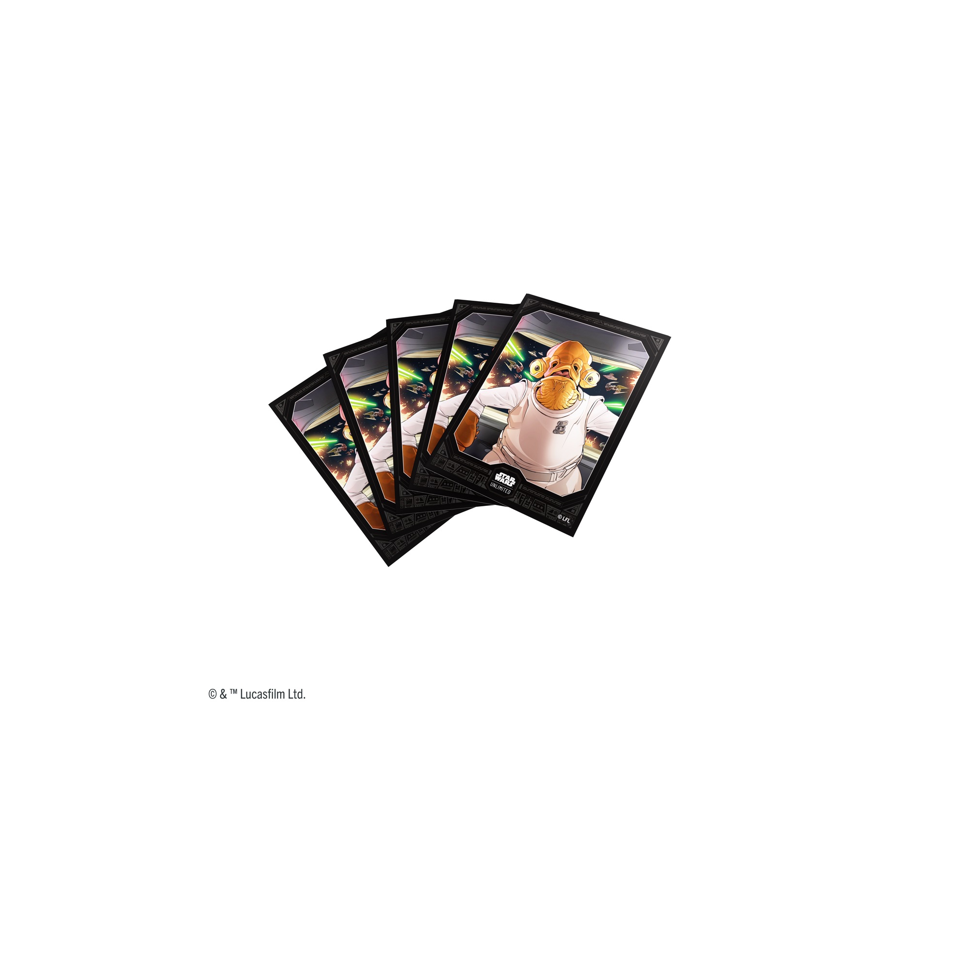 Star Wars Unlimited Art Sleeves - Admiral Ackbar
