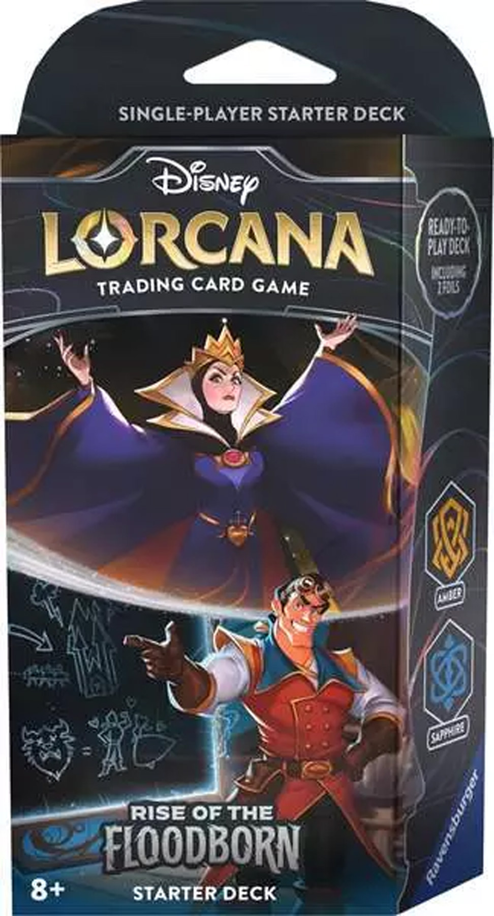Aufstieg der Flutgestalten - Starter Deck  Bernstein und Saphir (Englisch)