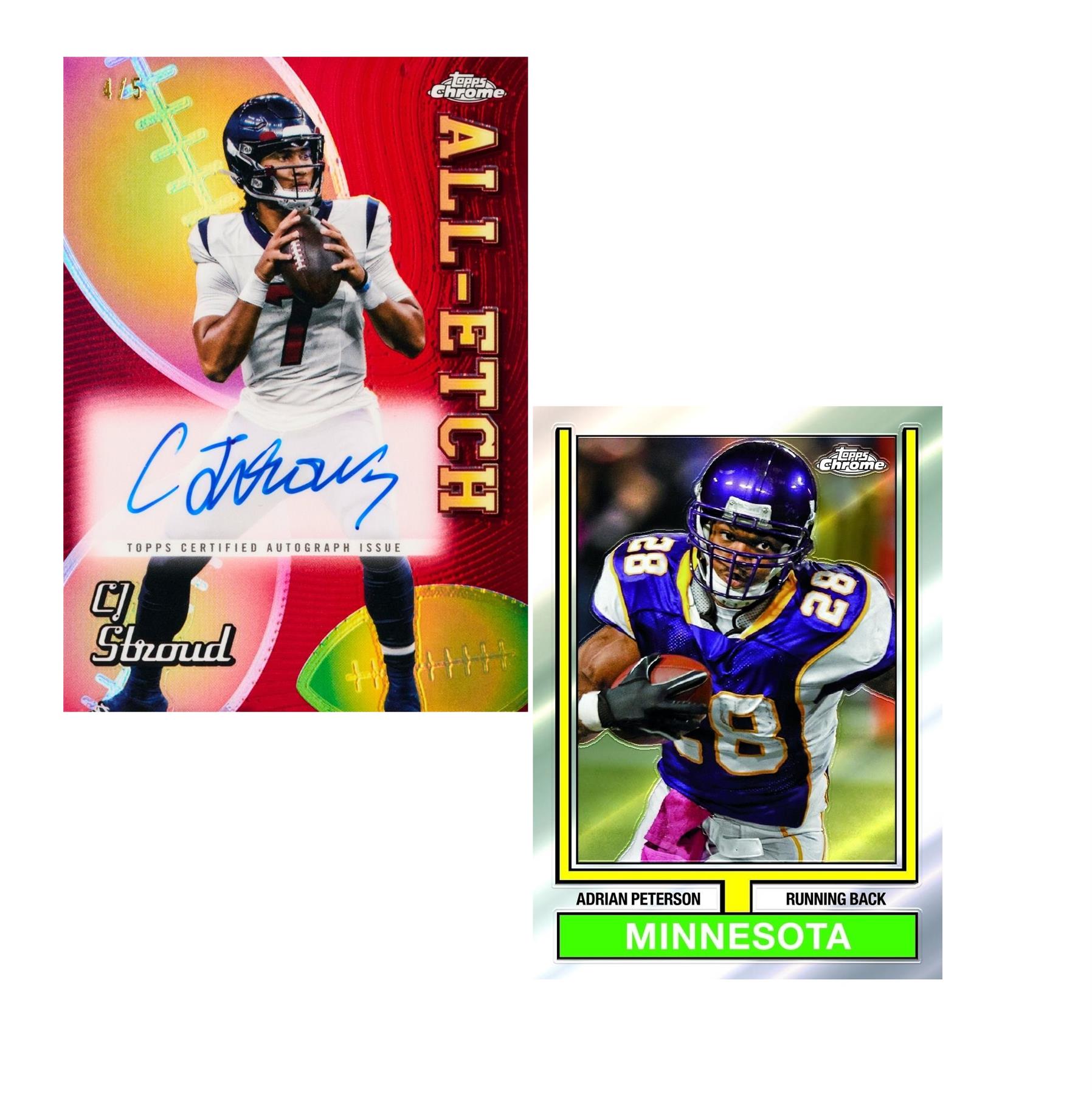2024 Topps Chrome Football (Mega Box)
