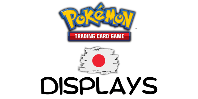 Japanische Pokemon Displays Japanische Pokemon Displays