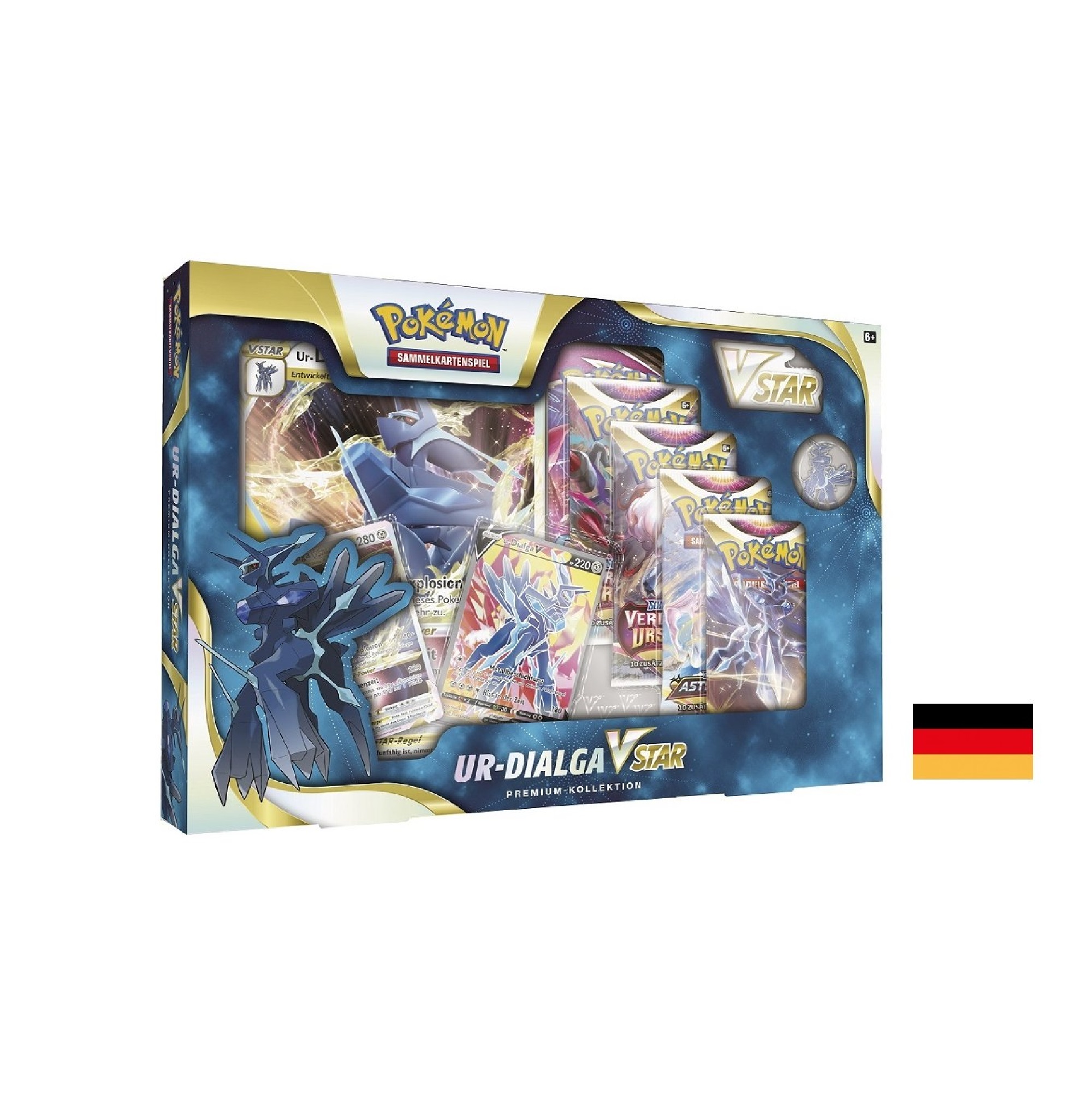 Pokemon VStar Palkia oder Dialga Premium Kollektion (Deutsch)