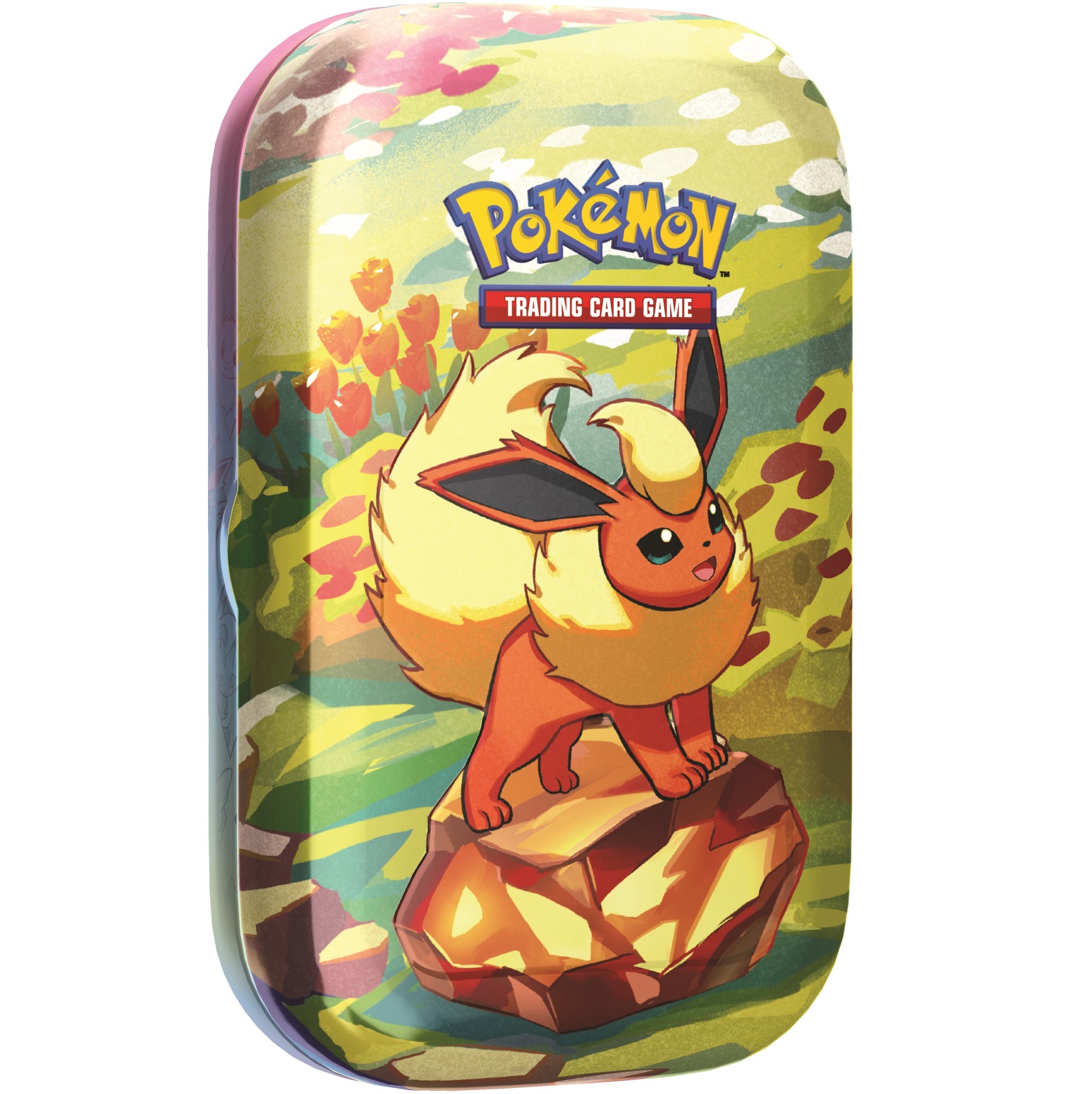 Pokemon KP08.5 Prismatische Entwicklungen Mini Tin Display (Deutsch)