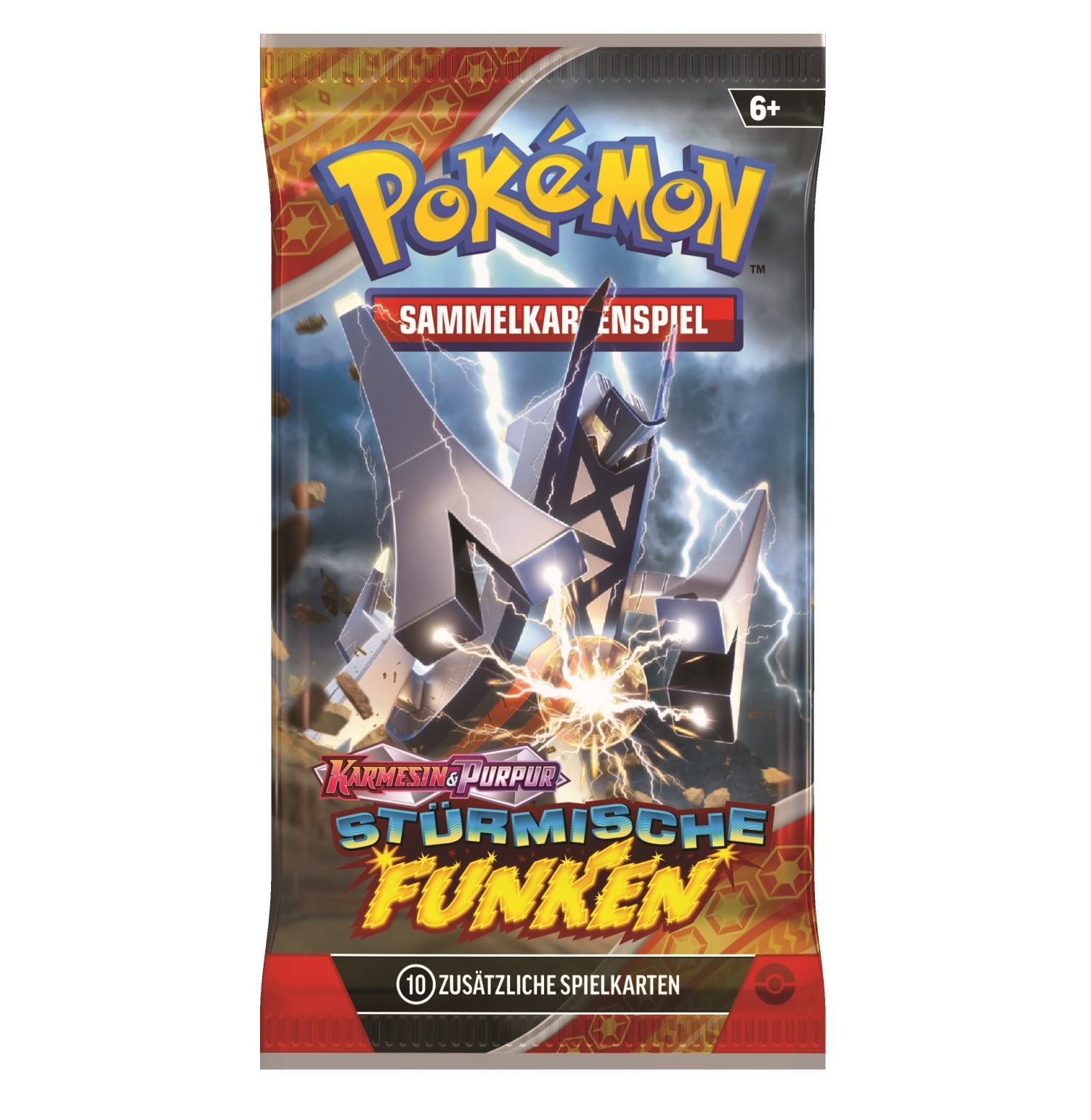 Pokemon KP08 Stürmische Funken Einzel Booster (Deutsch)