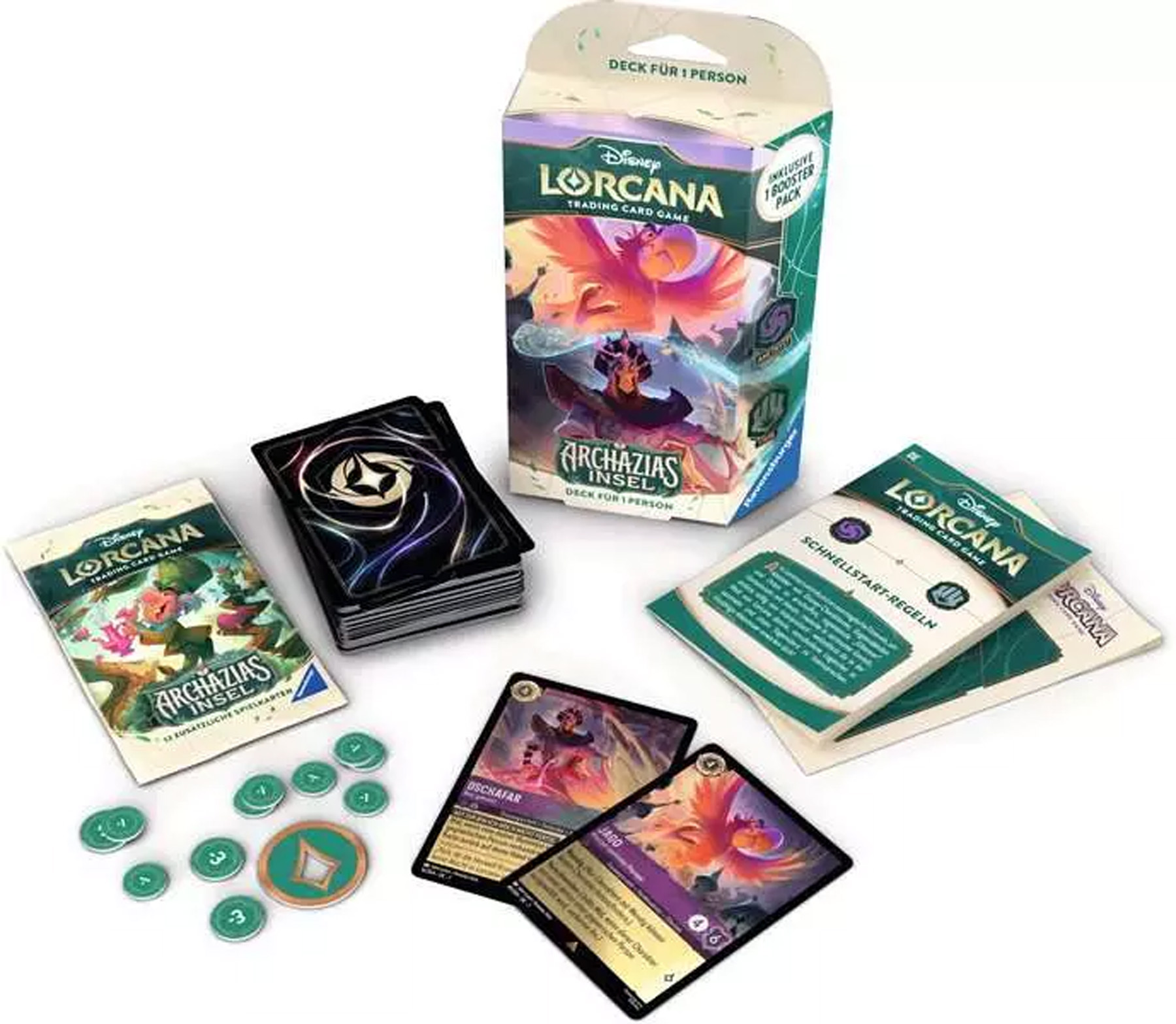 Archazias Insel - Starter Deck Amethyst und Stahl (Englisch)