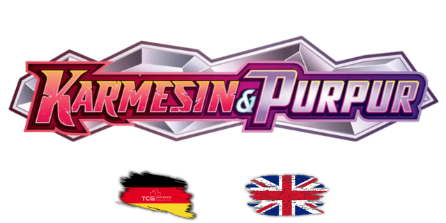 Erweiterung Karmesin Purpur / Scarlet Violett KP01 Karmesin Purpur / SV01 Scarlet Violet