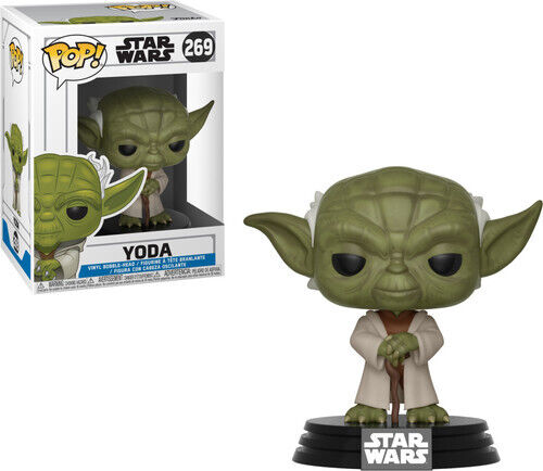 Funko POP! Star Wars: Clone Wars - Yoda Vinyl Figure 10cm