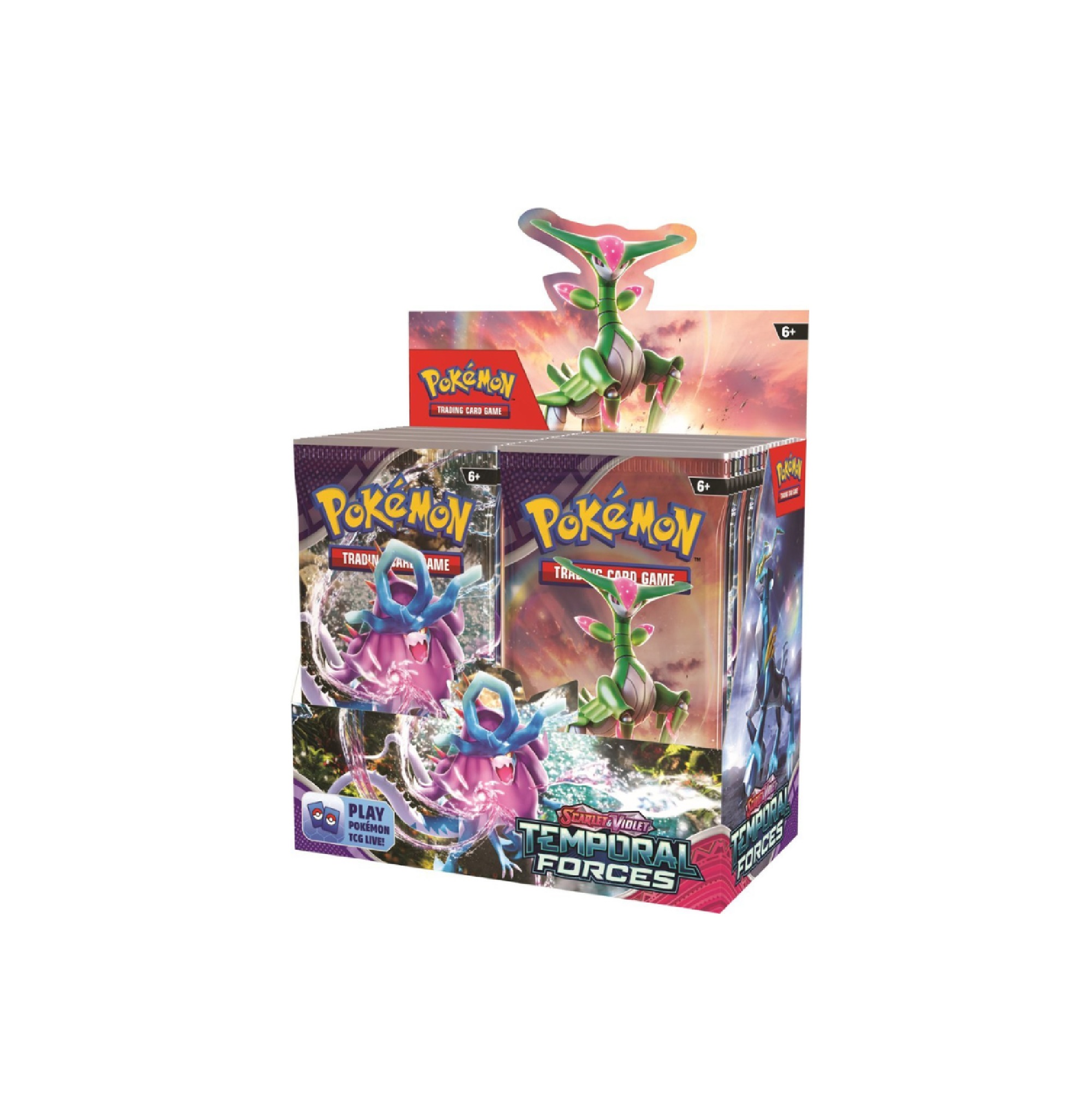 Pokemon SV05 Temporal Forces 36er Display (Englisch)