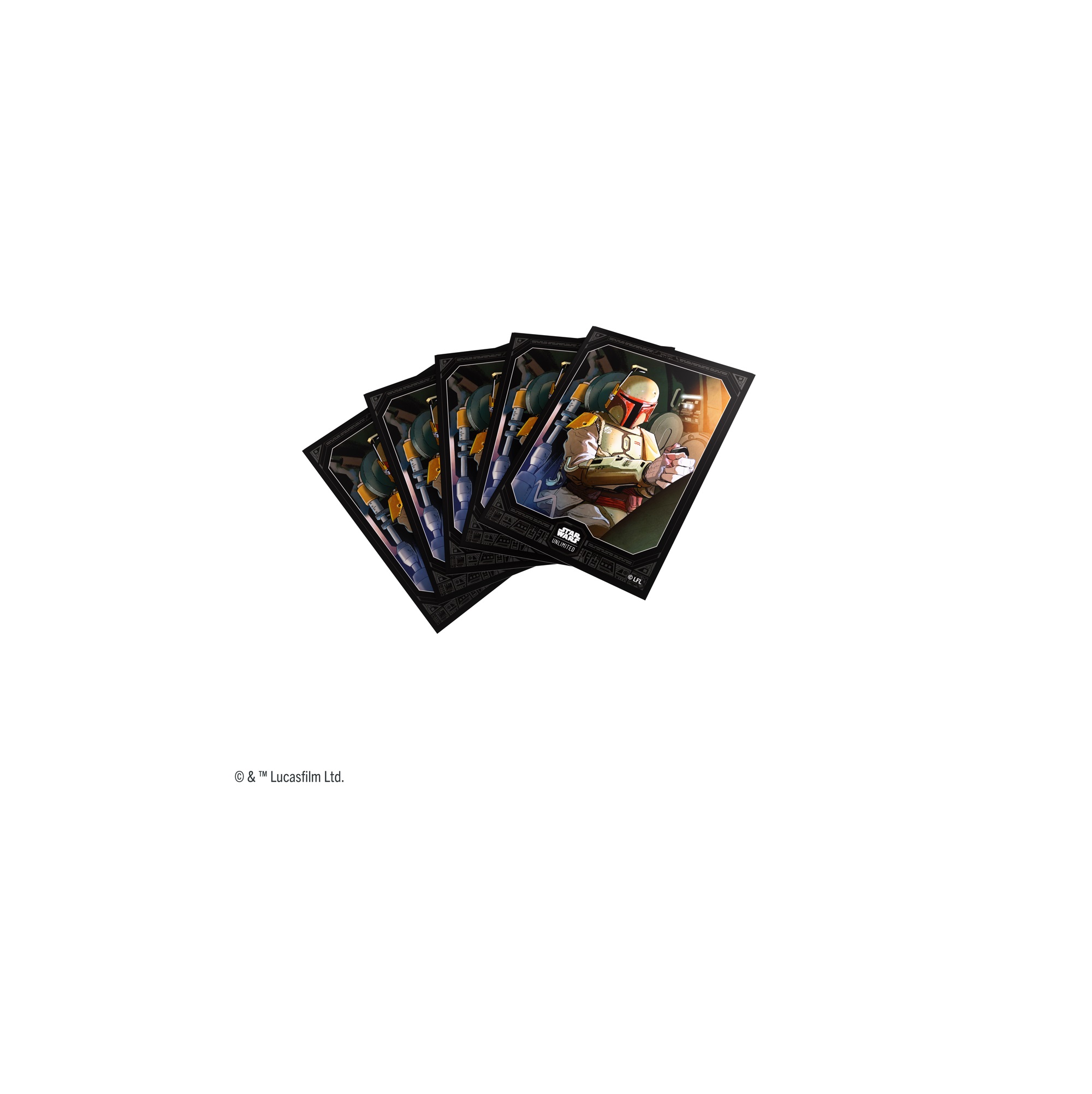 Star Wars Unlimited Art Sleeves - Boba Fett