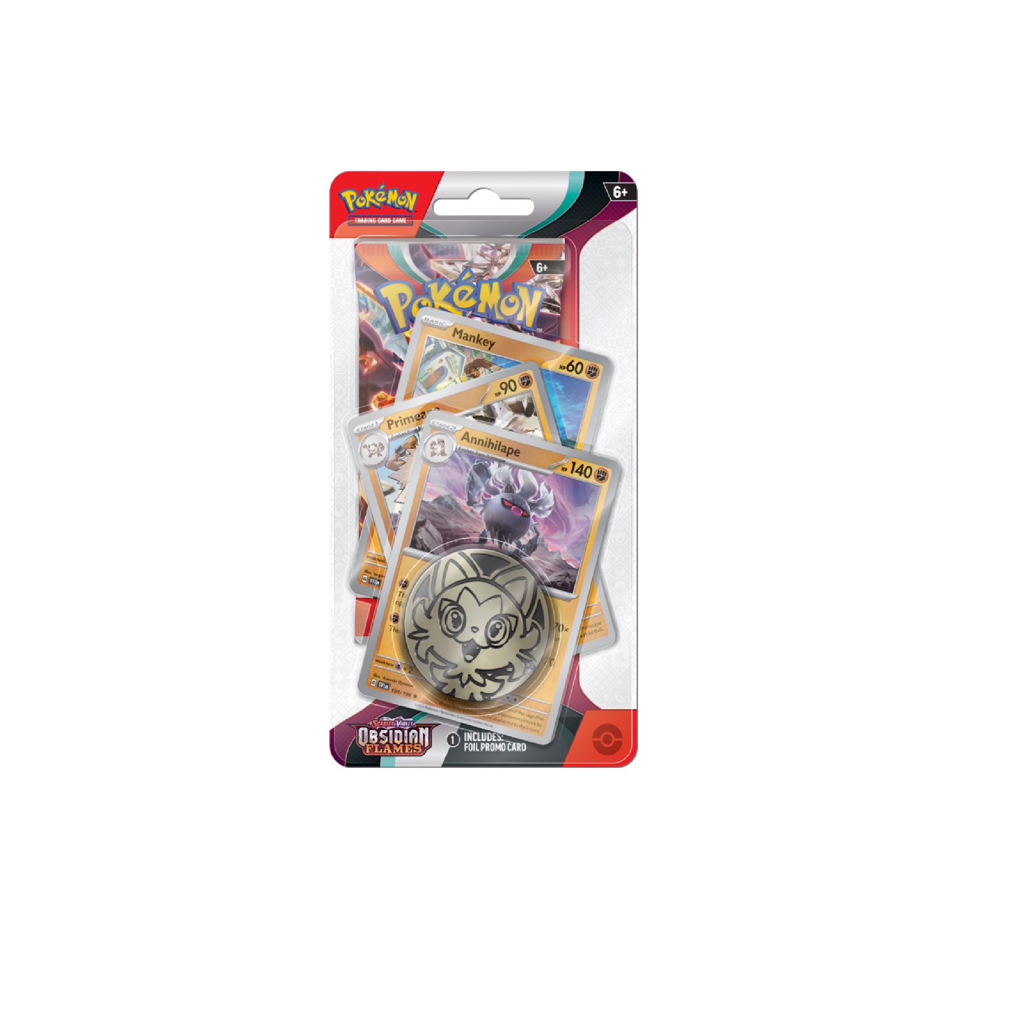 Pokemon SV03 Obsidien Flammen Premium Checklane Blister (Englisch)