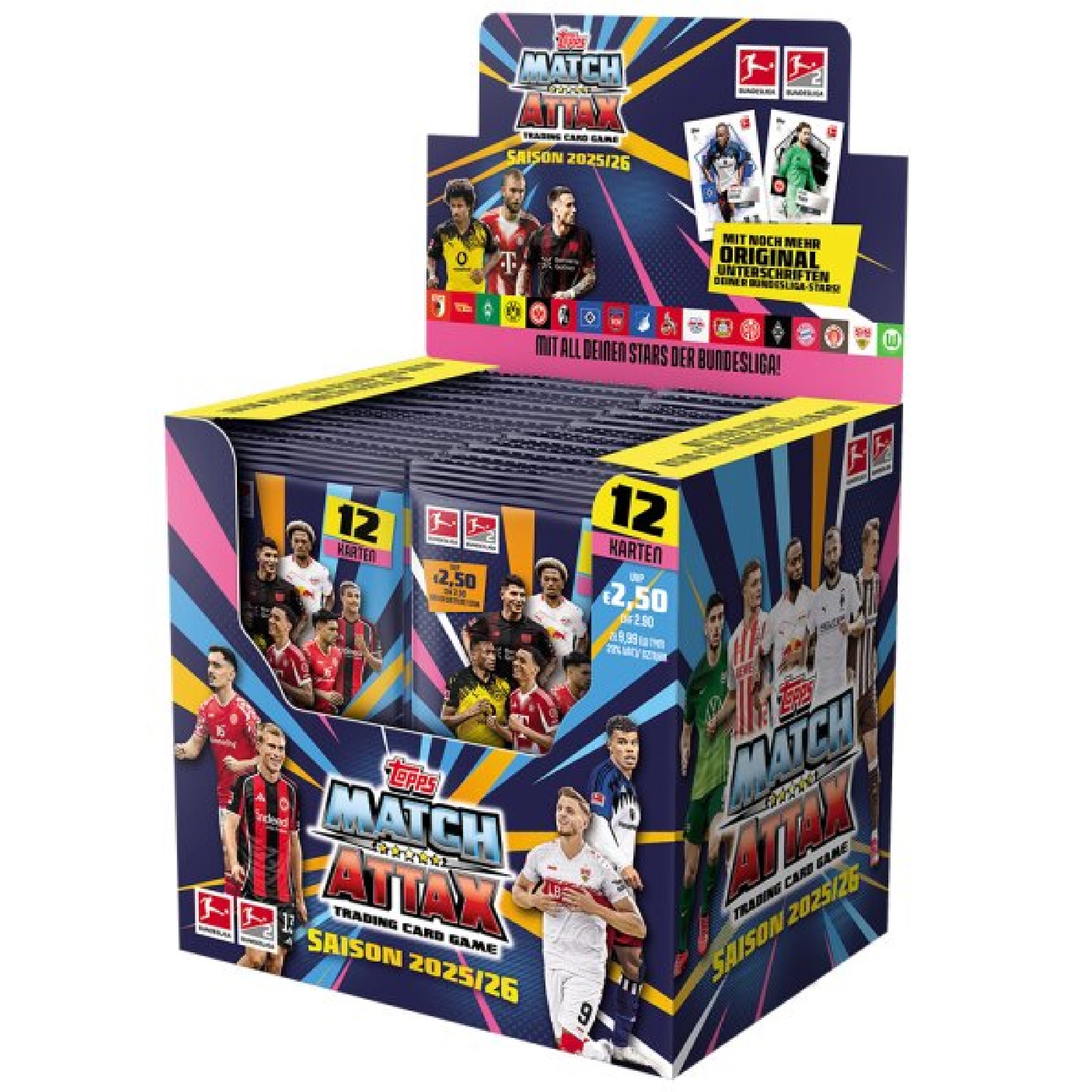 Topps Match Attax Bundesliga 2025/26 Display