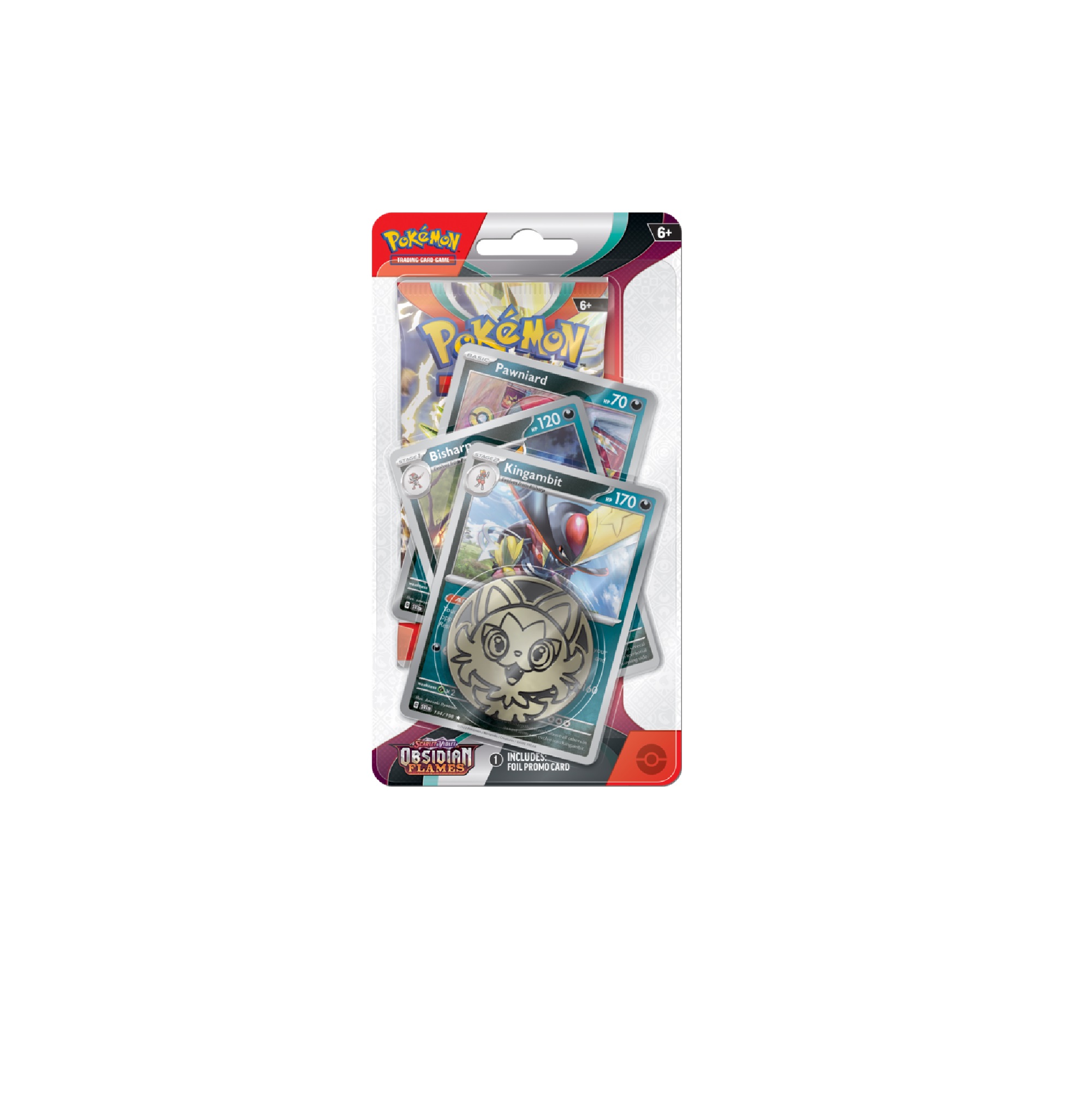 Pokemon SV03 Obsidien Flammen Premium Checklane Blister (Englisch)