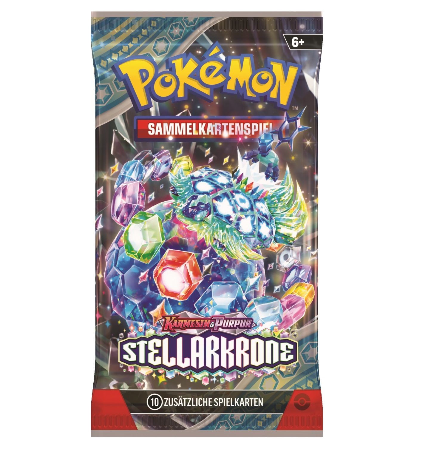 Pokemon KP07 Einzel Stellarkrone Booster (Deutsch)