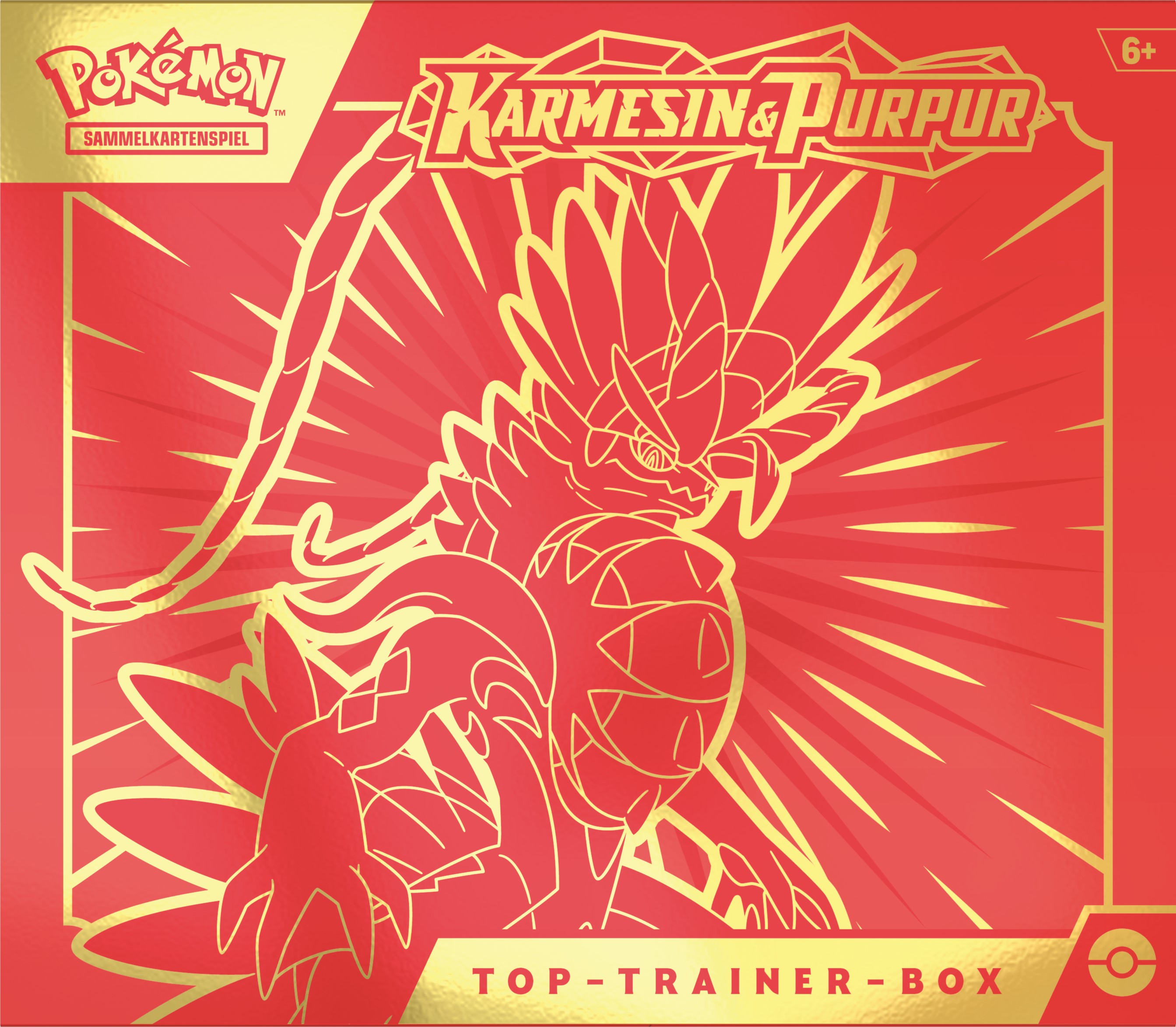 Pokemon KP01 Top Trainer Box Deutsch Koraidon oder Miraidon